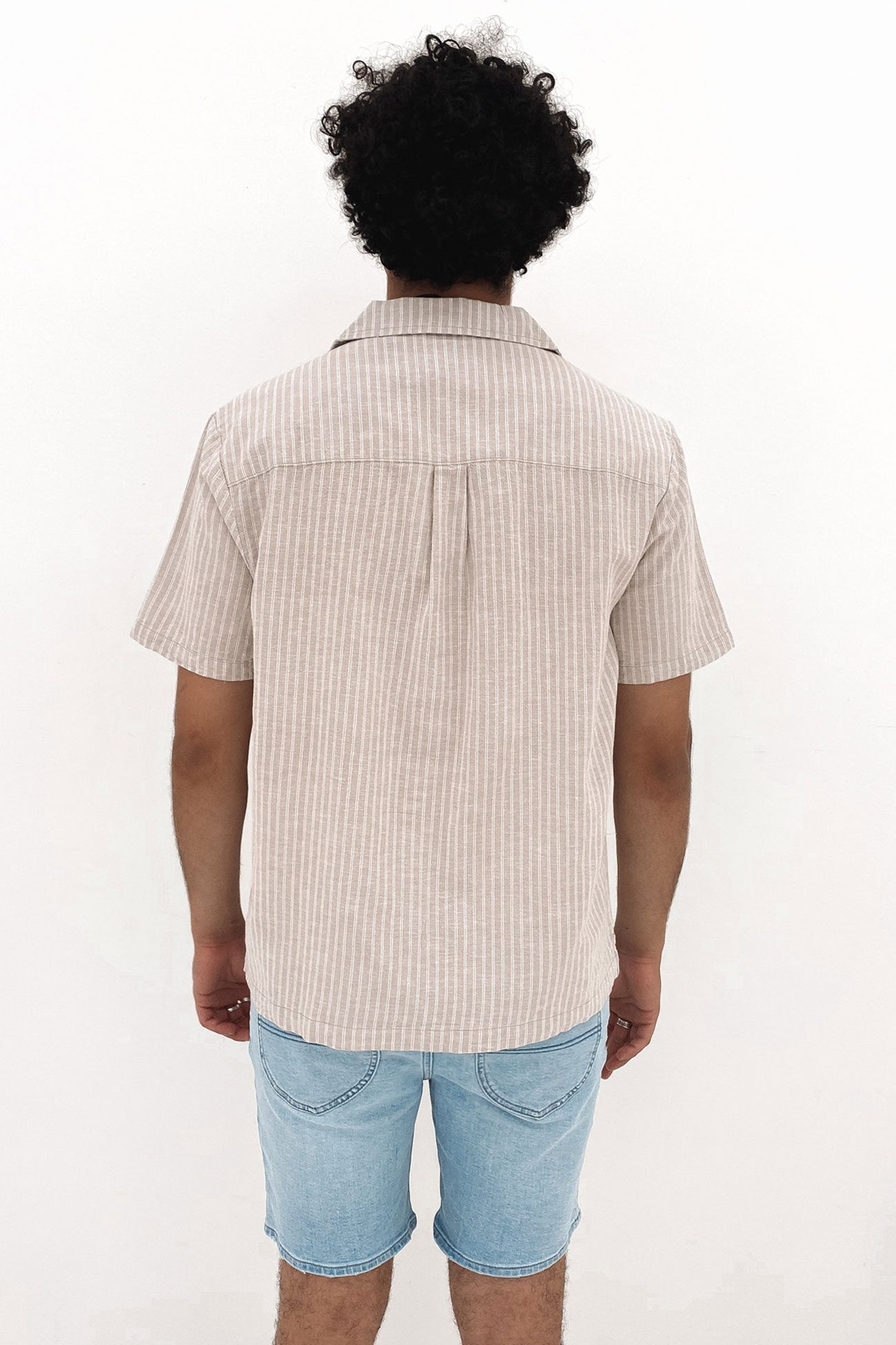 Lee Holiday Shirt Sand Stripe