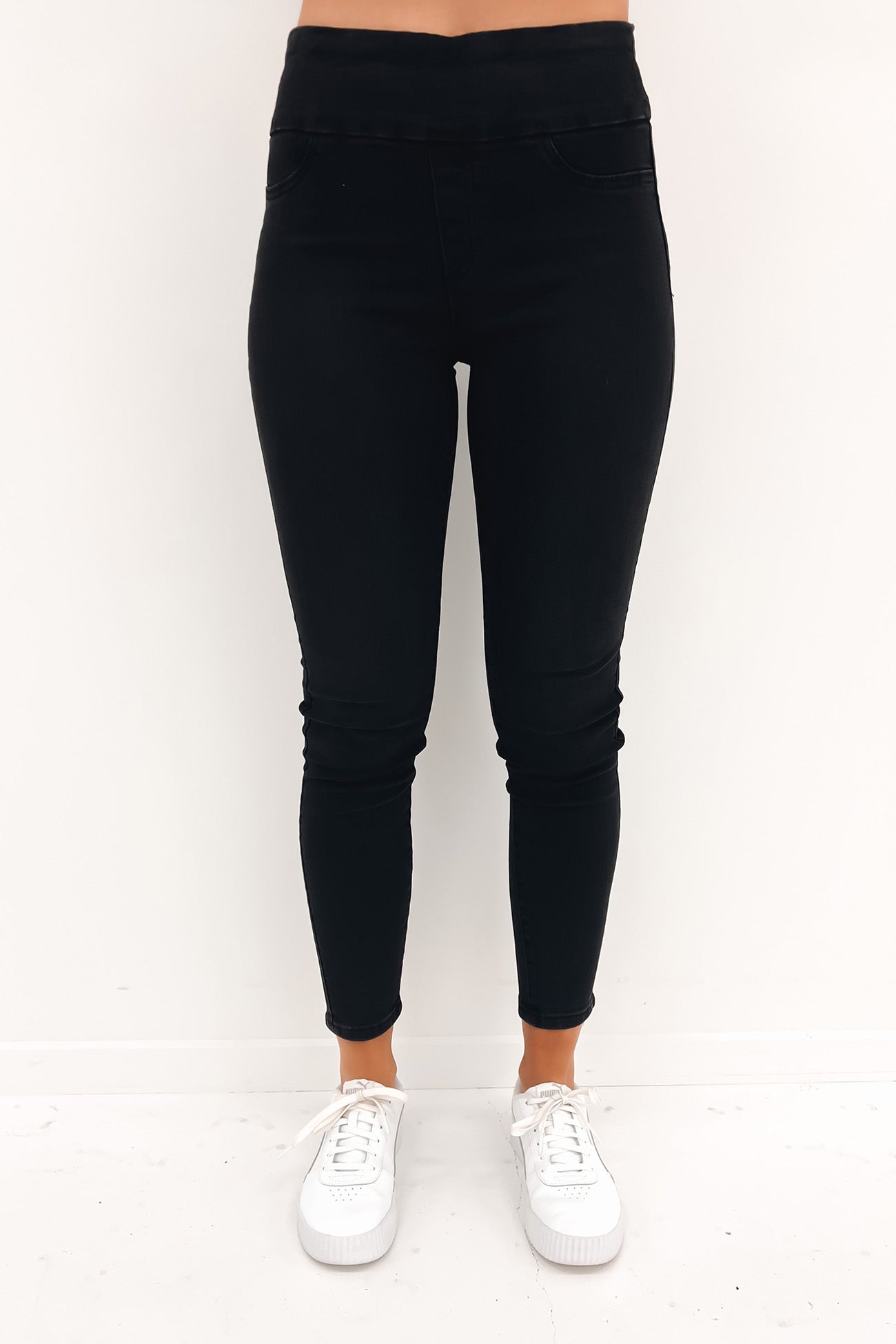 Lenny Stretch Jean Washed Black