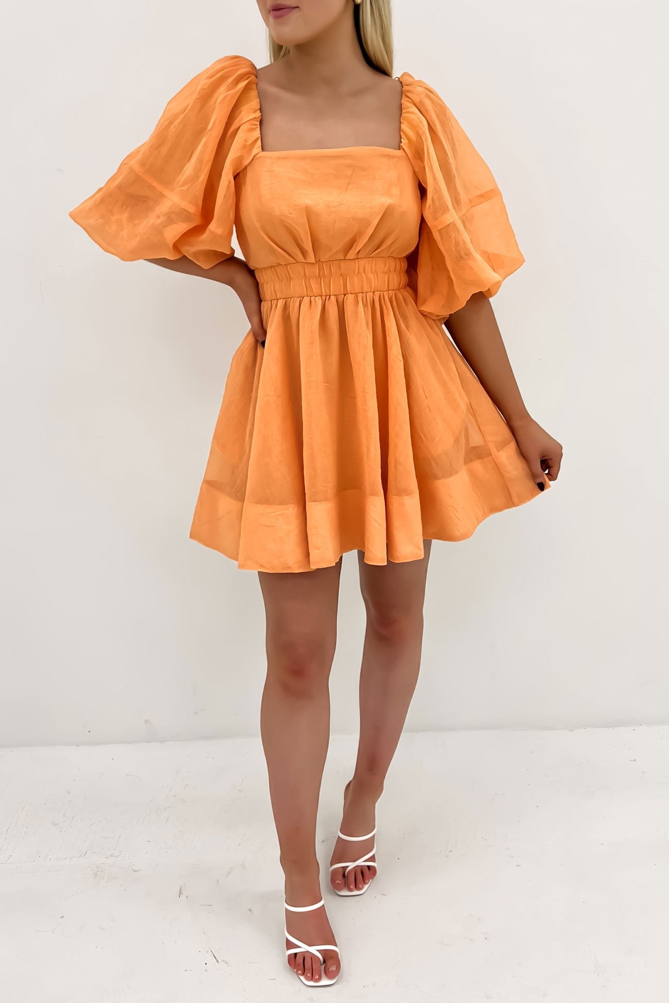 Leoh Mini Dress Peach