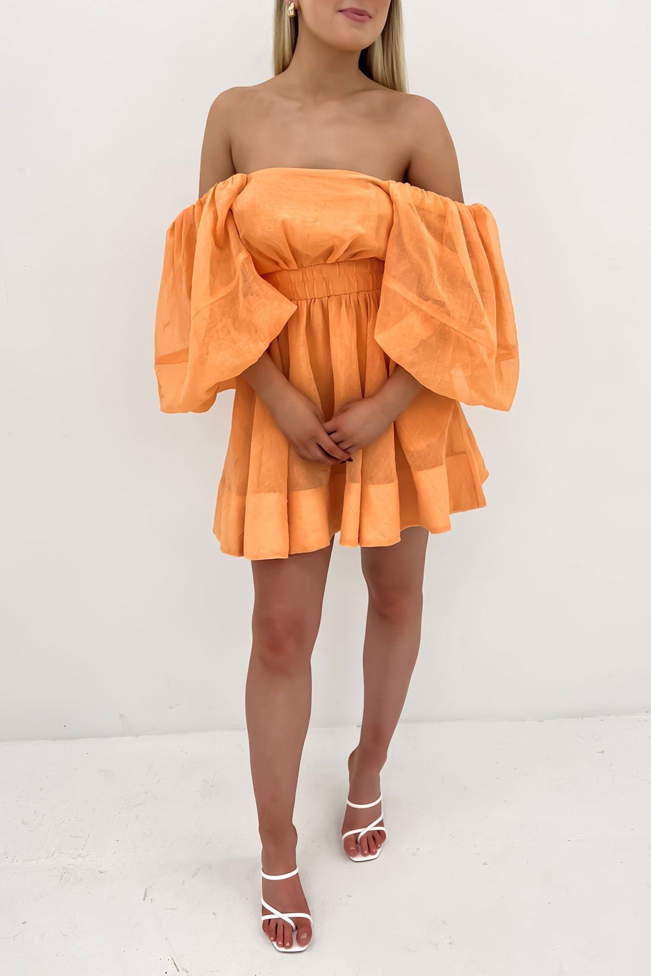 Leoh Mini Dress Peach