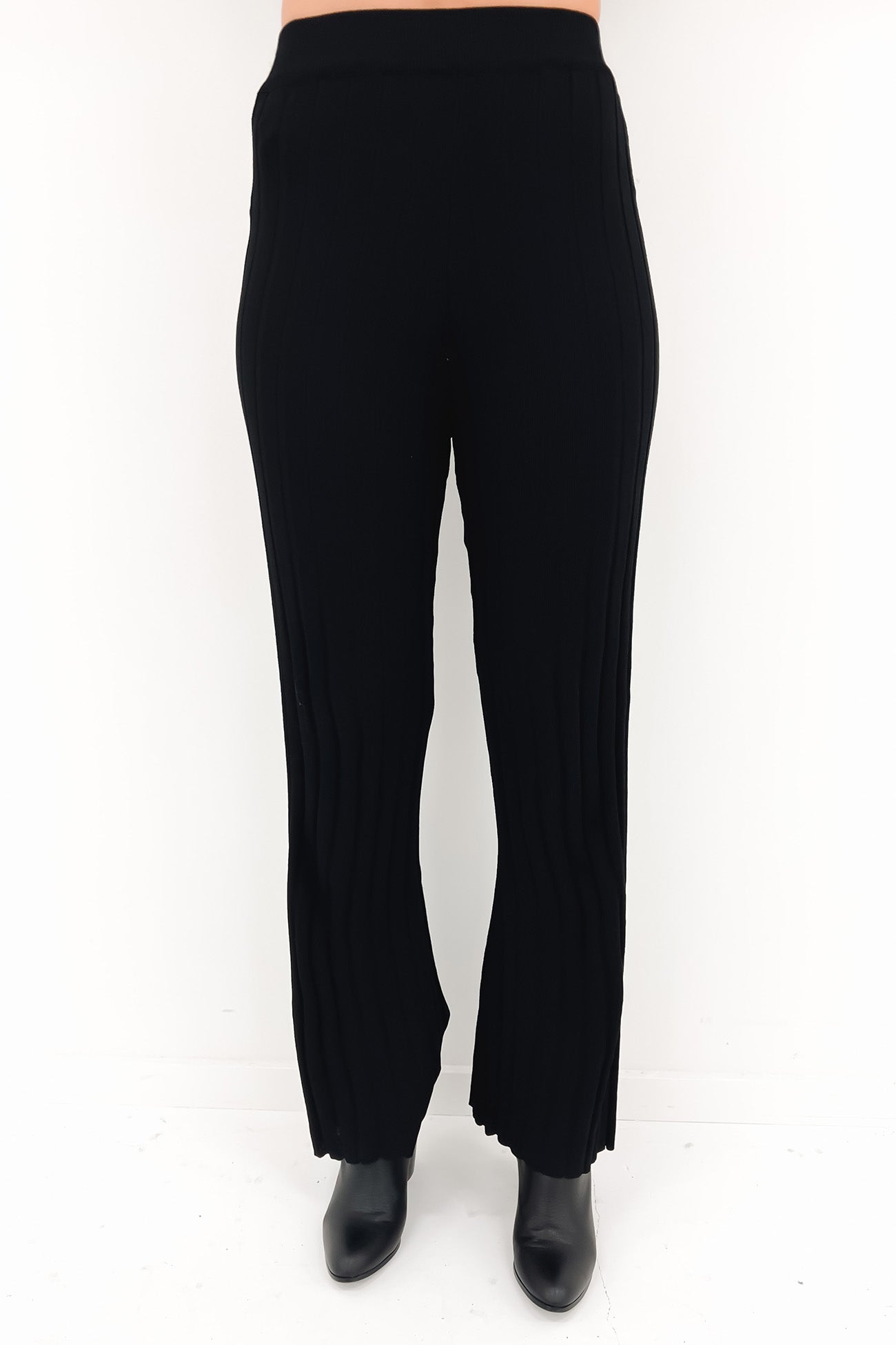 Lewis Knit Pant Black