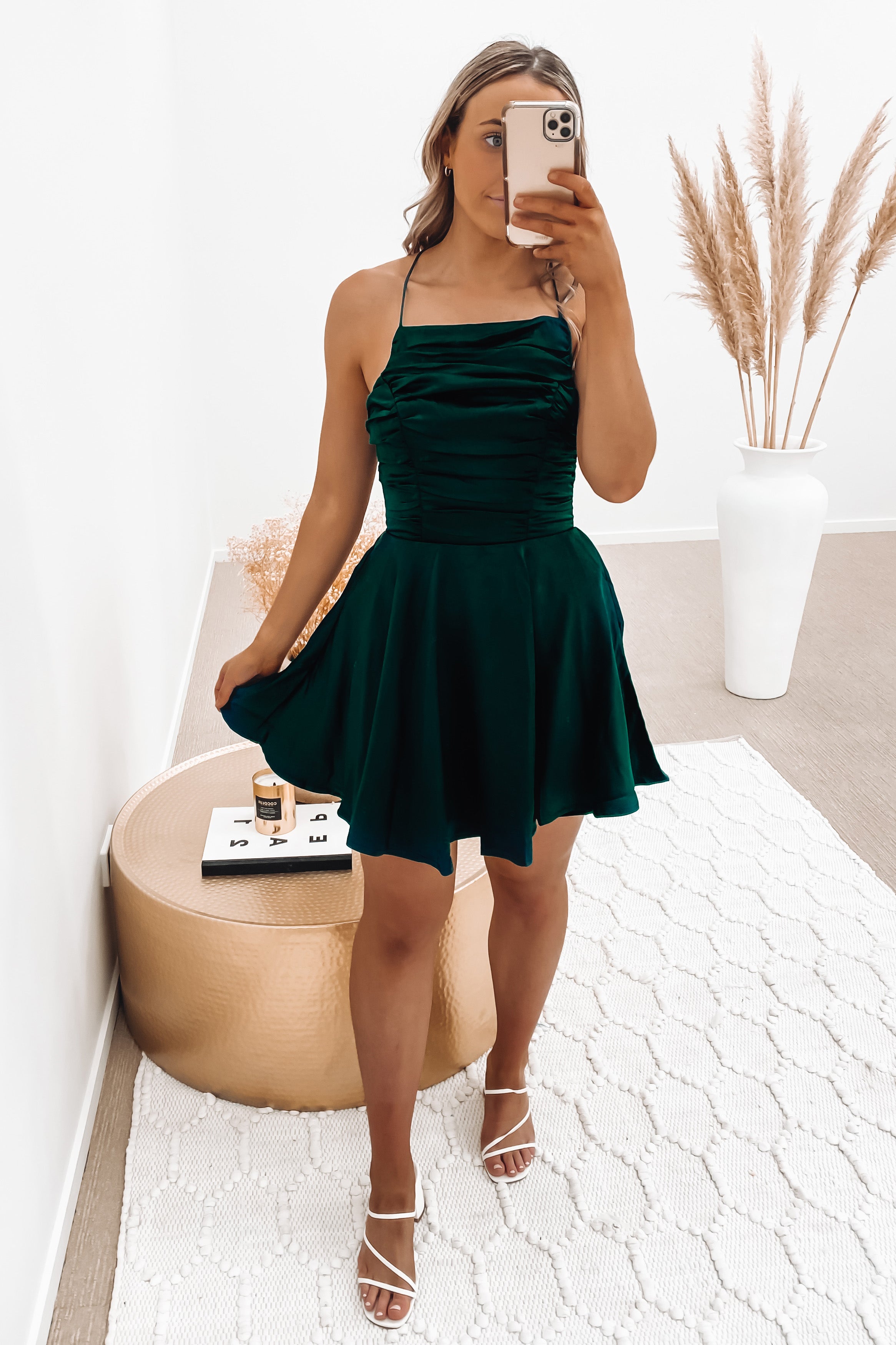 Londyn Mini Dress Green