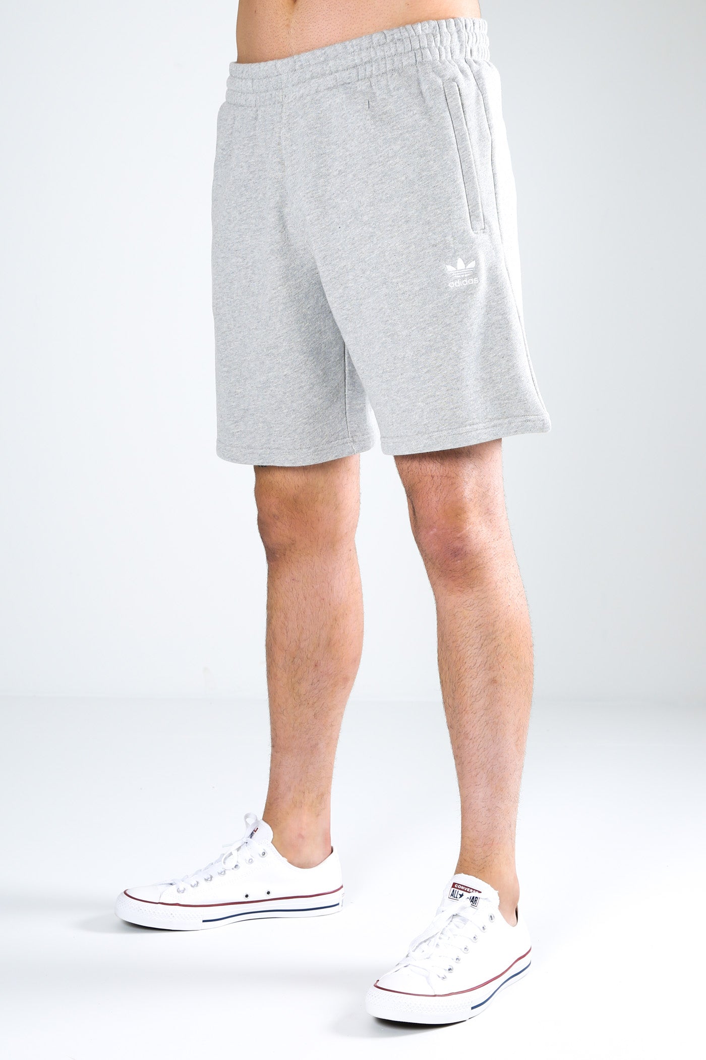 Loungewear Trefoil Essentials Shorts Medium Grey Heather