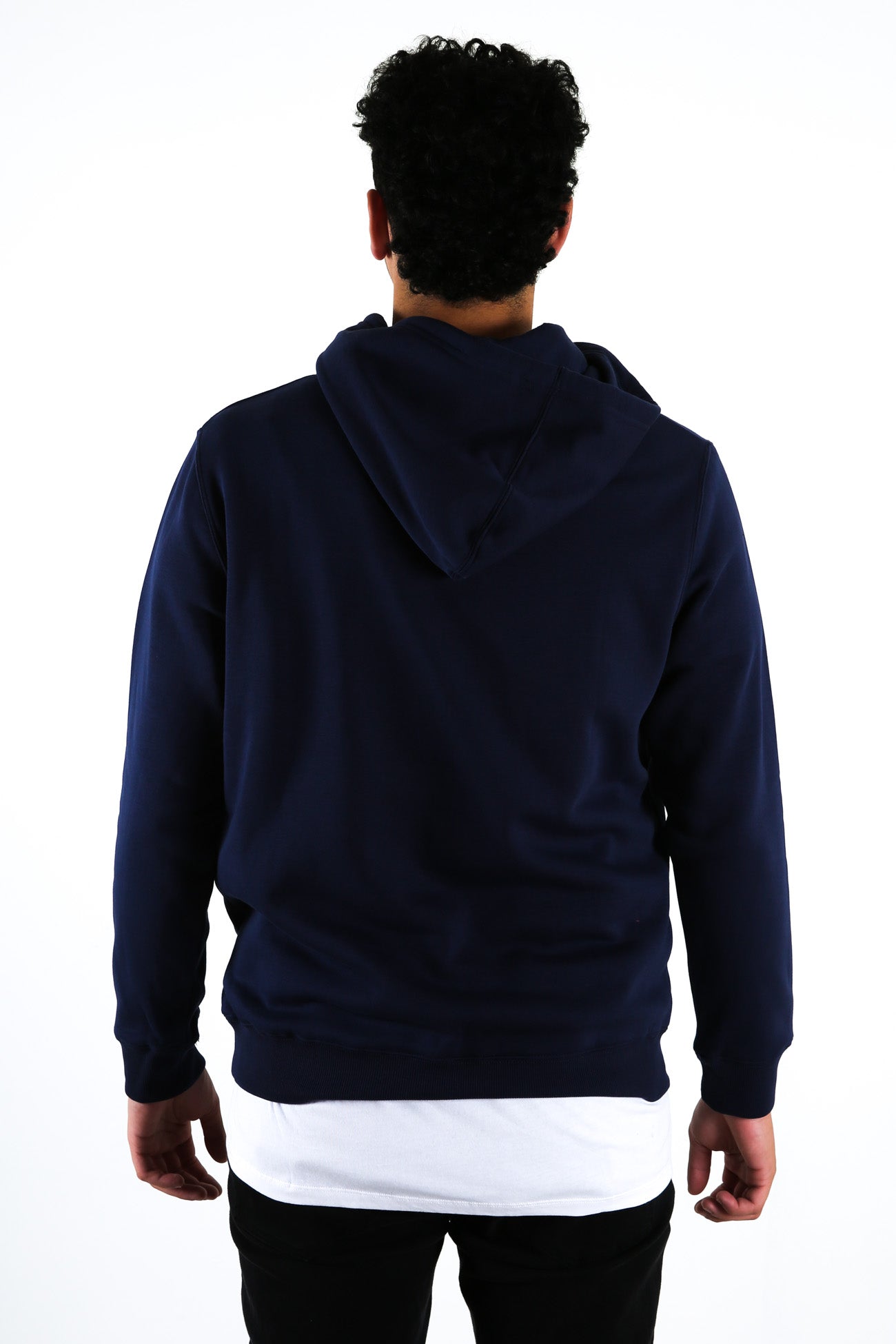 Star Chevron Hoodie Black Iris