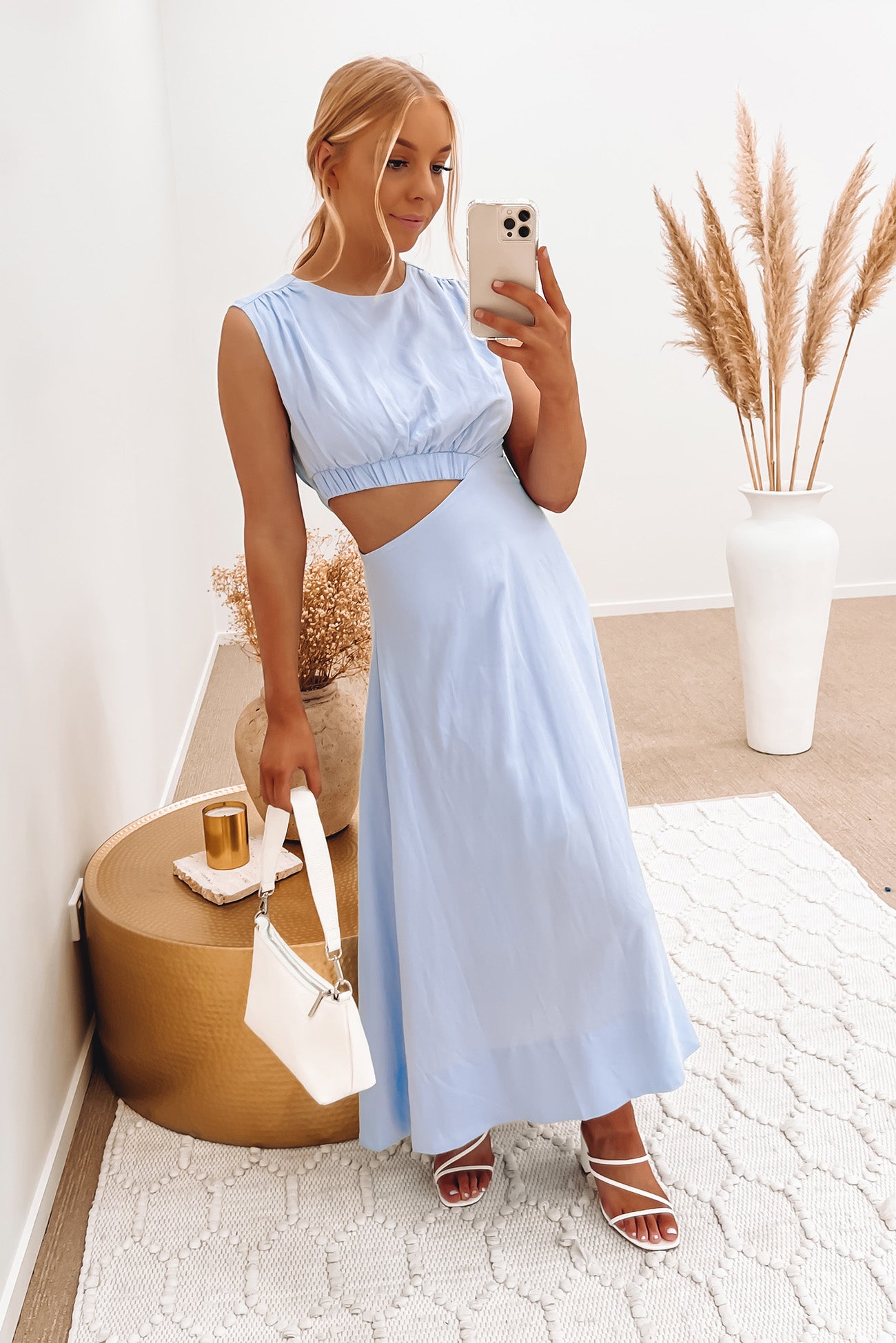 Max Midi Dress Blue