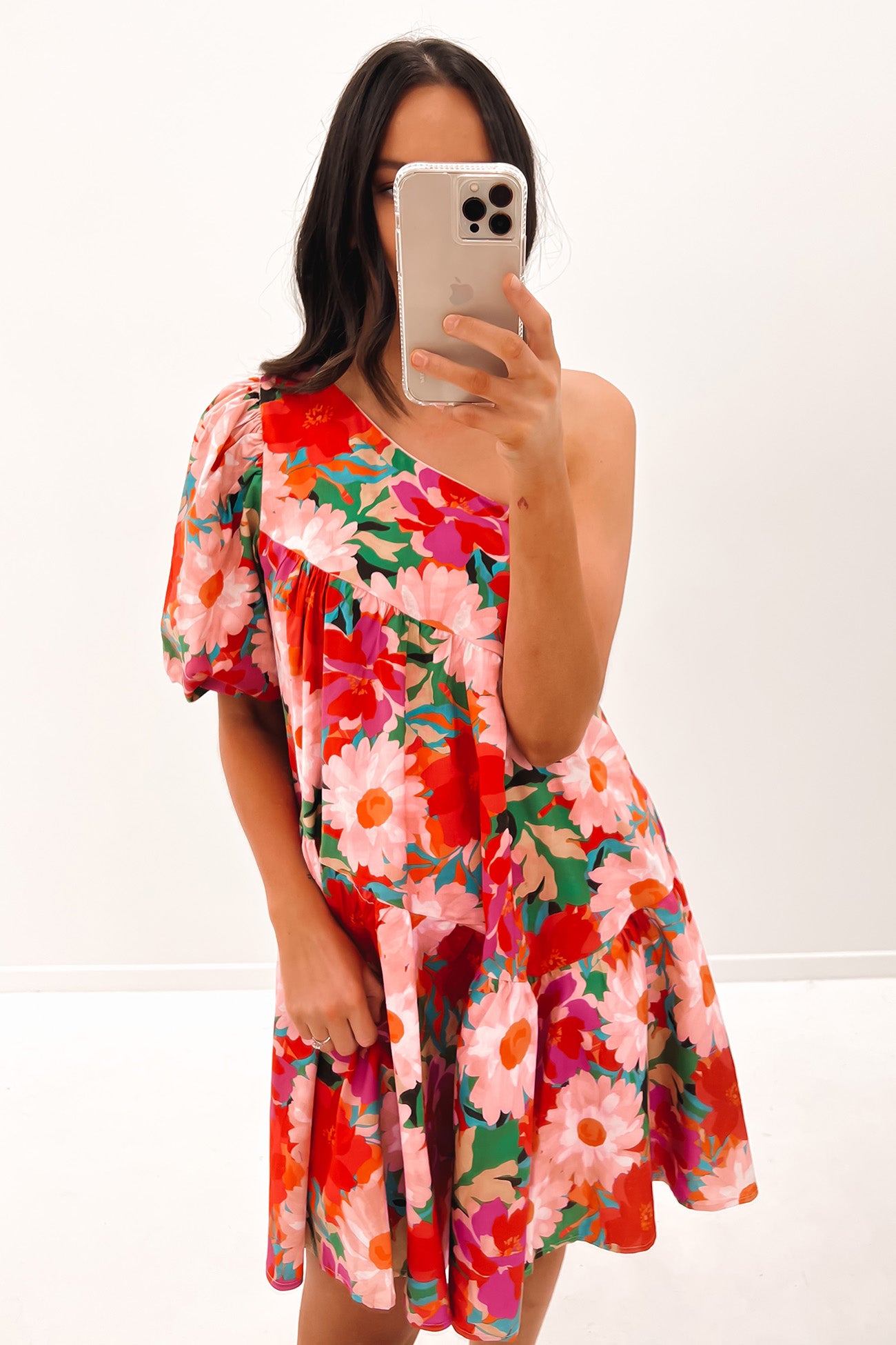 Miabella Mini Dress Floral Multi