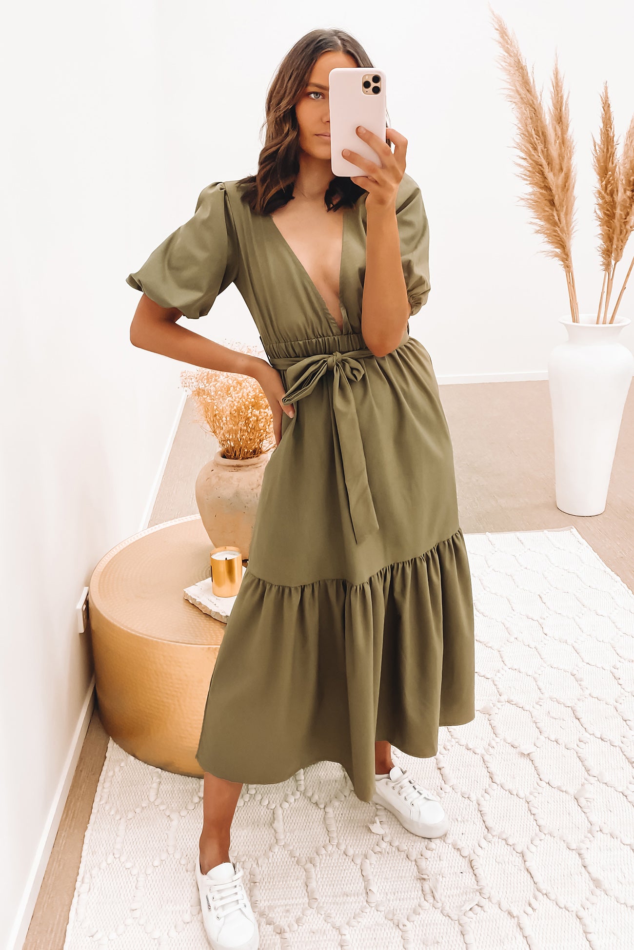 Milani Midi Dress Green