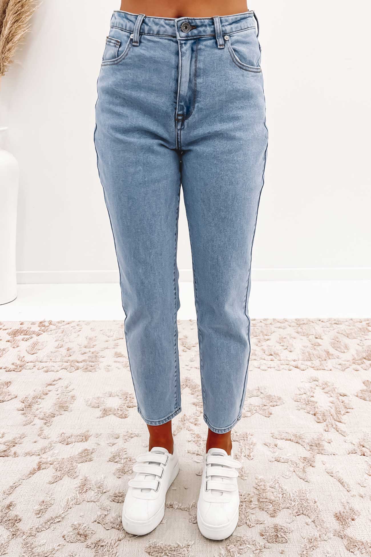 Monica Mom Jean Heritage Blue