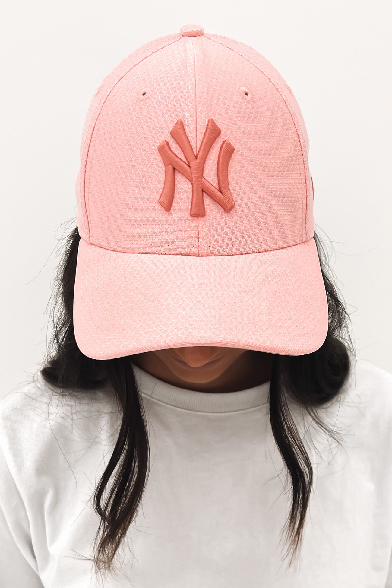 New York Yankees 9FORTY Cloth Strap Pastel Pink