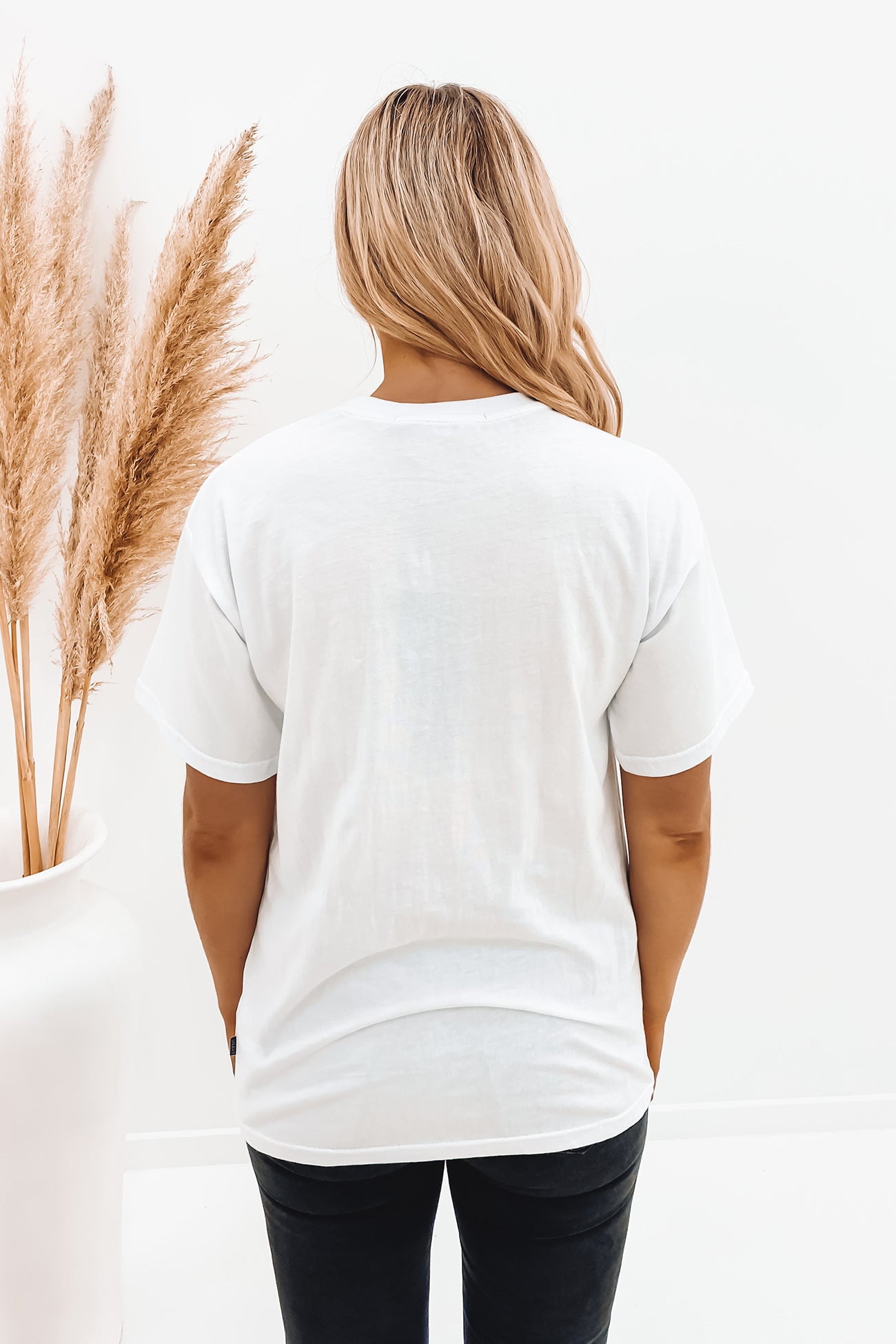 Nightfall Boyfriend Tee White