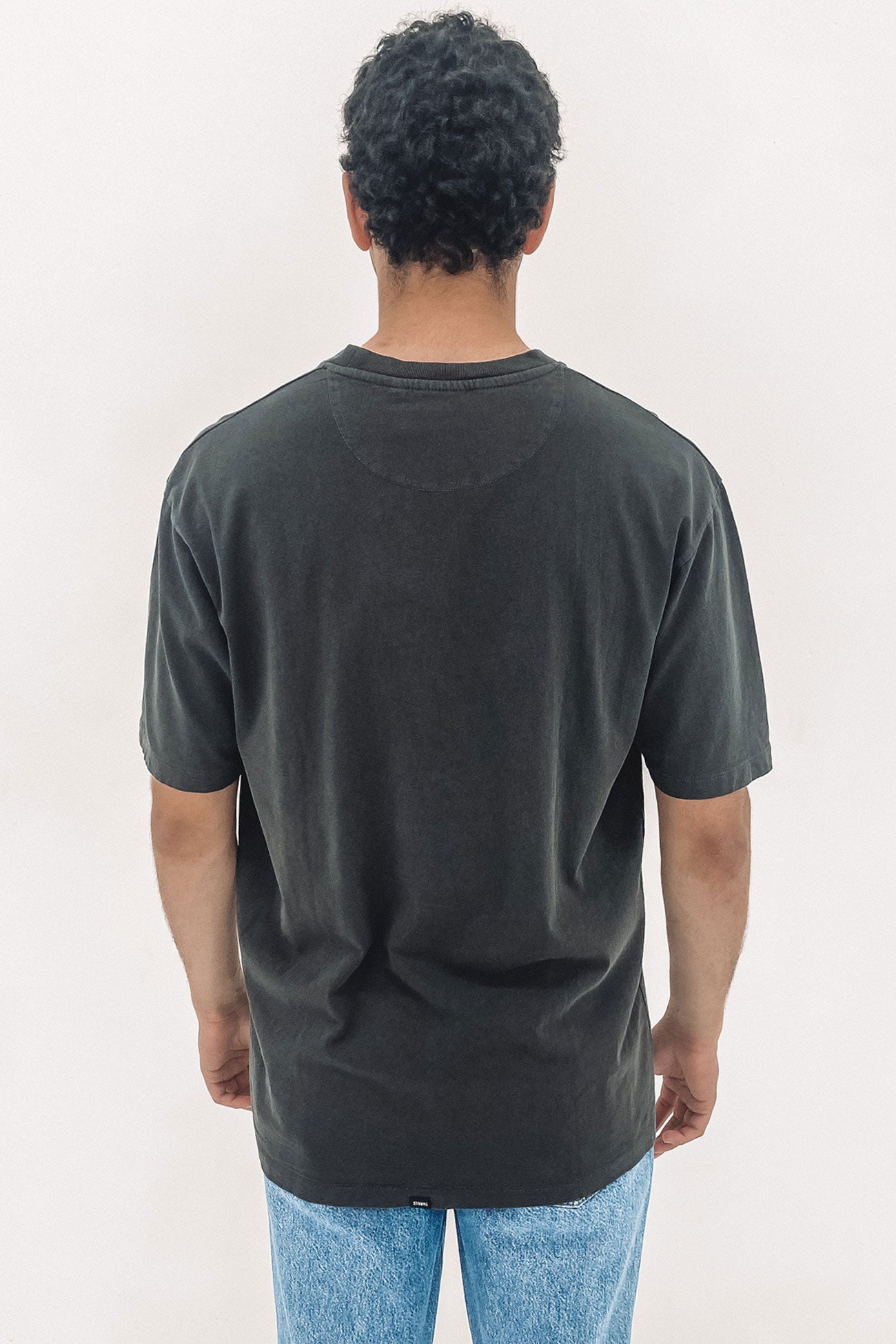 Normal Situations Oversize Fit Tee Dark Charcoal