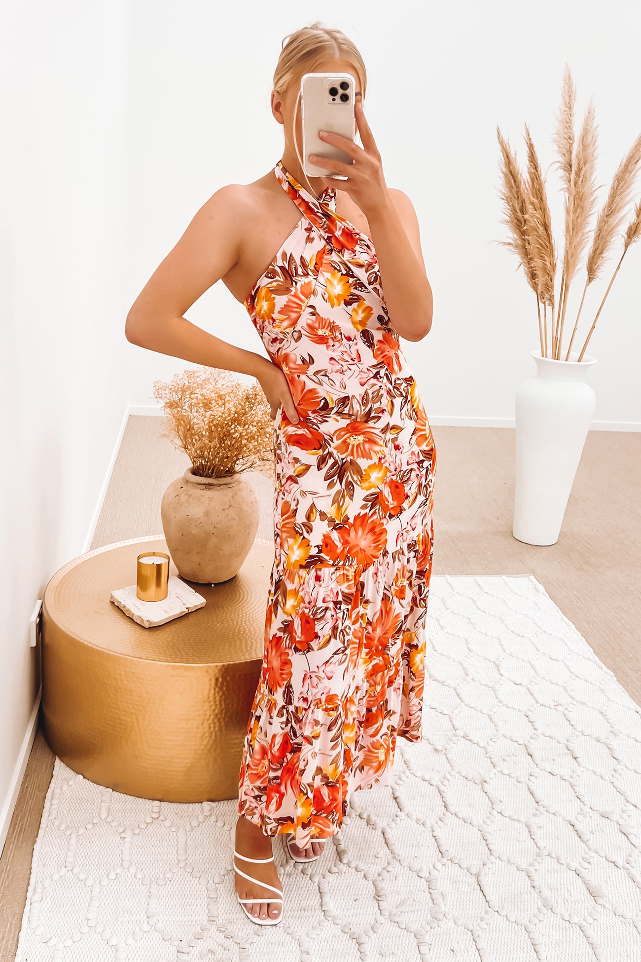 Octavia Midi Dress Floral