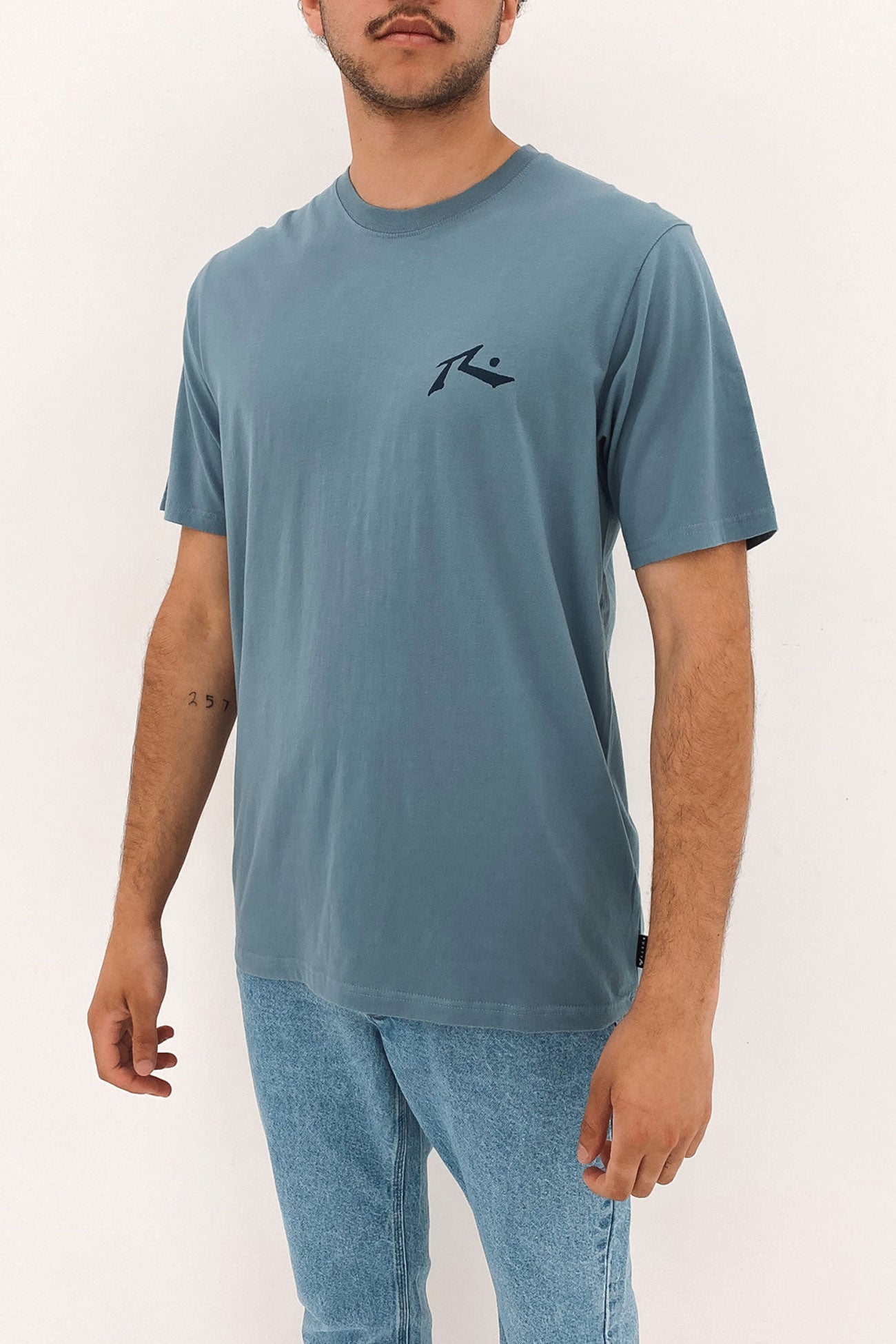 One Hit Competition Short Sleeve Tee China Blue