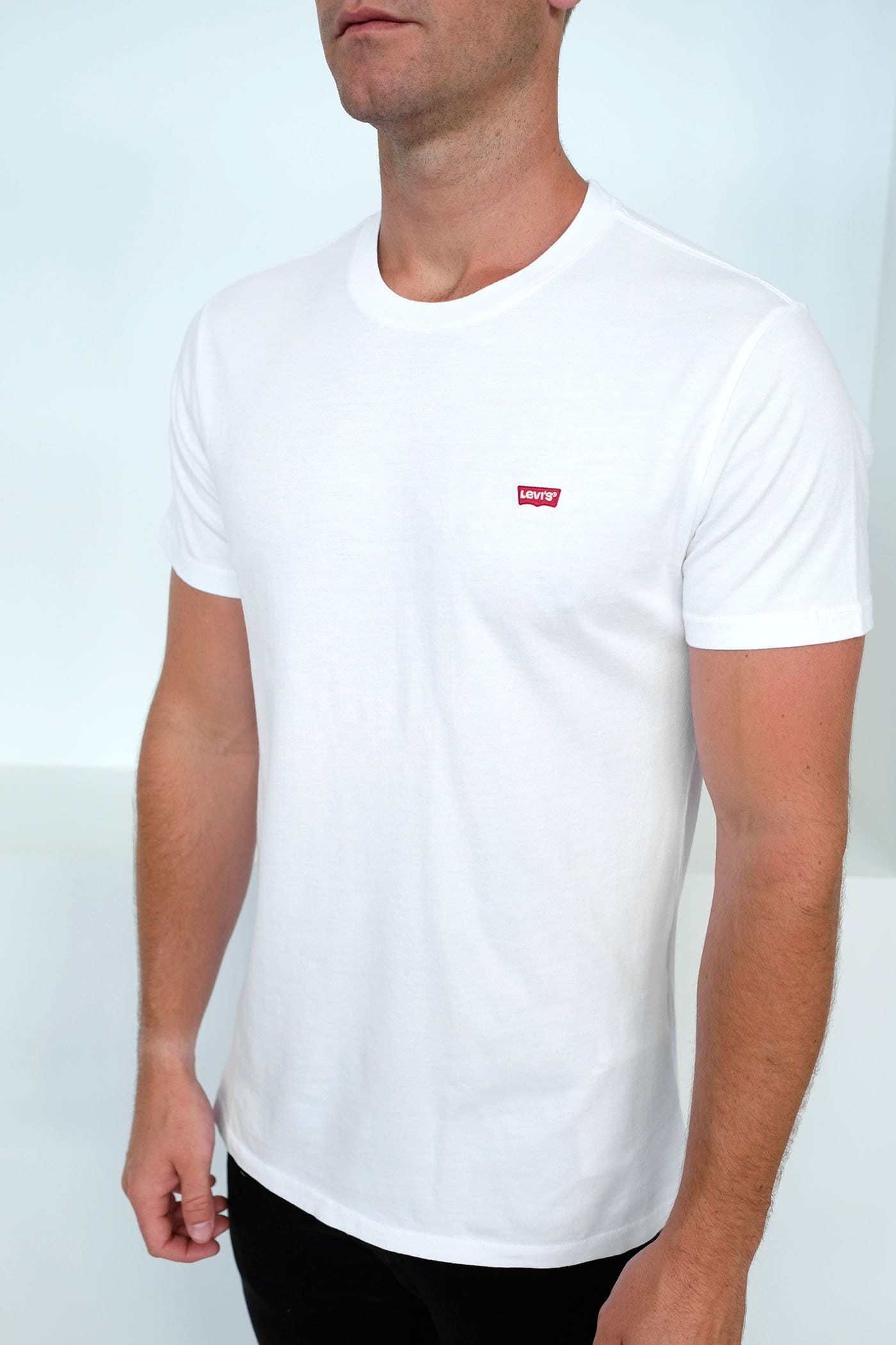 Original Short Sleeve HM Tee White Levis - Jean Jail