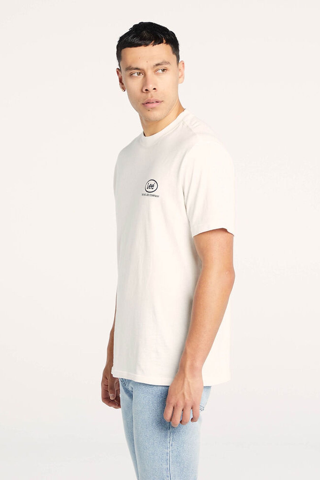 Oval Relaxed Tee Vintage White