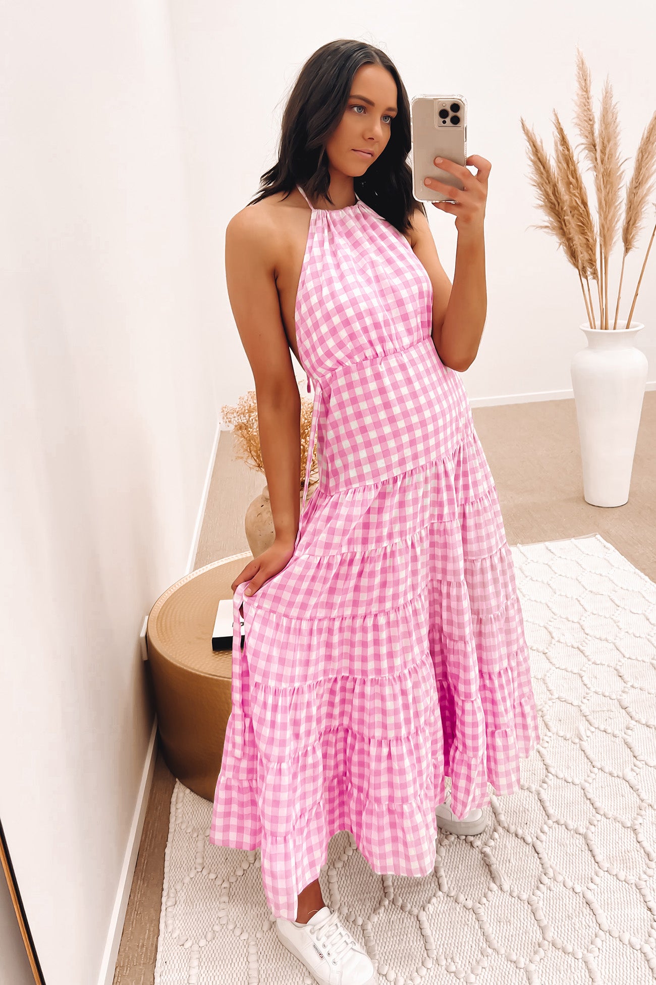 Phoenix Maxi Dress Pink