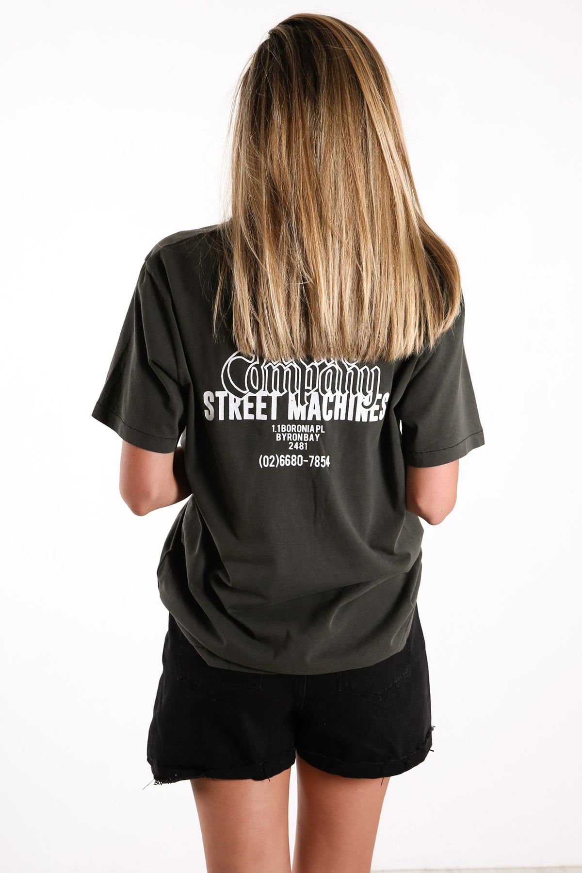 Primitive Merch Tee Merch Black