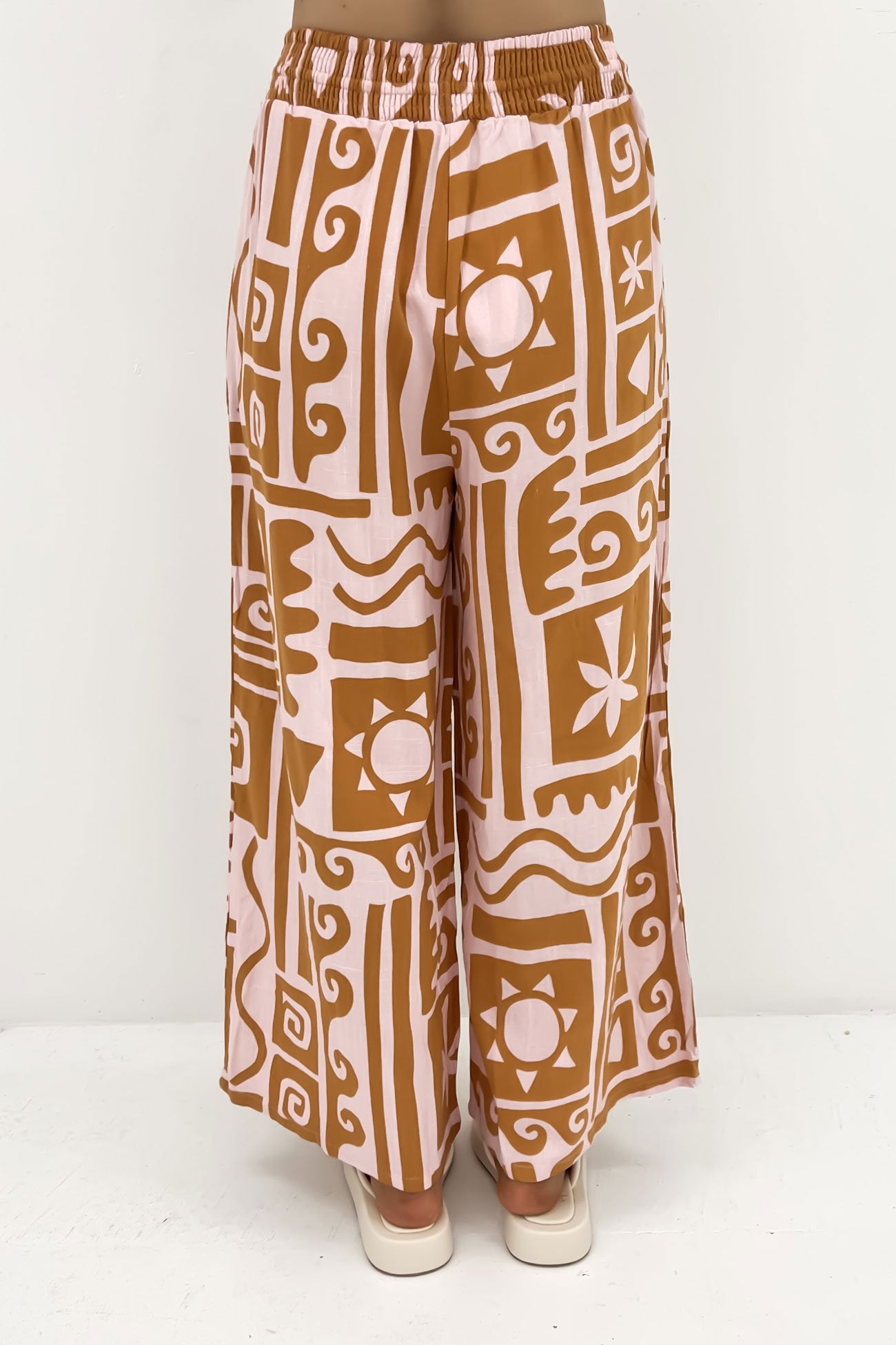 Quincy Pant Pink Orange Laluna