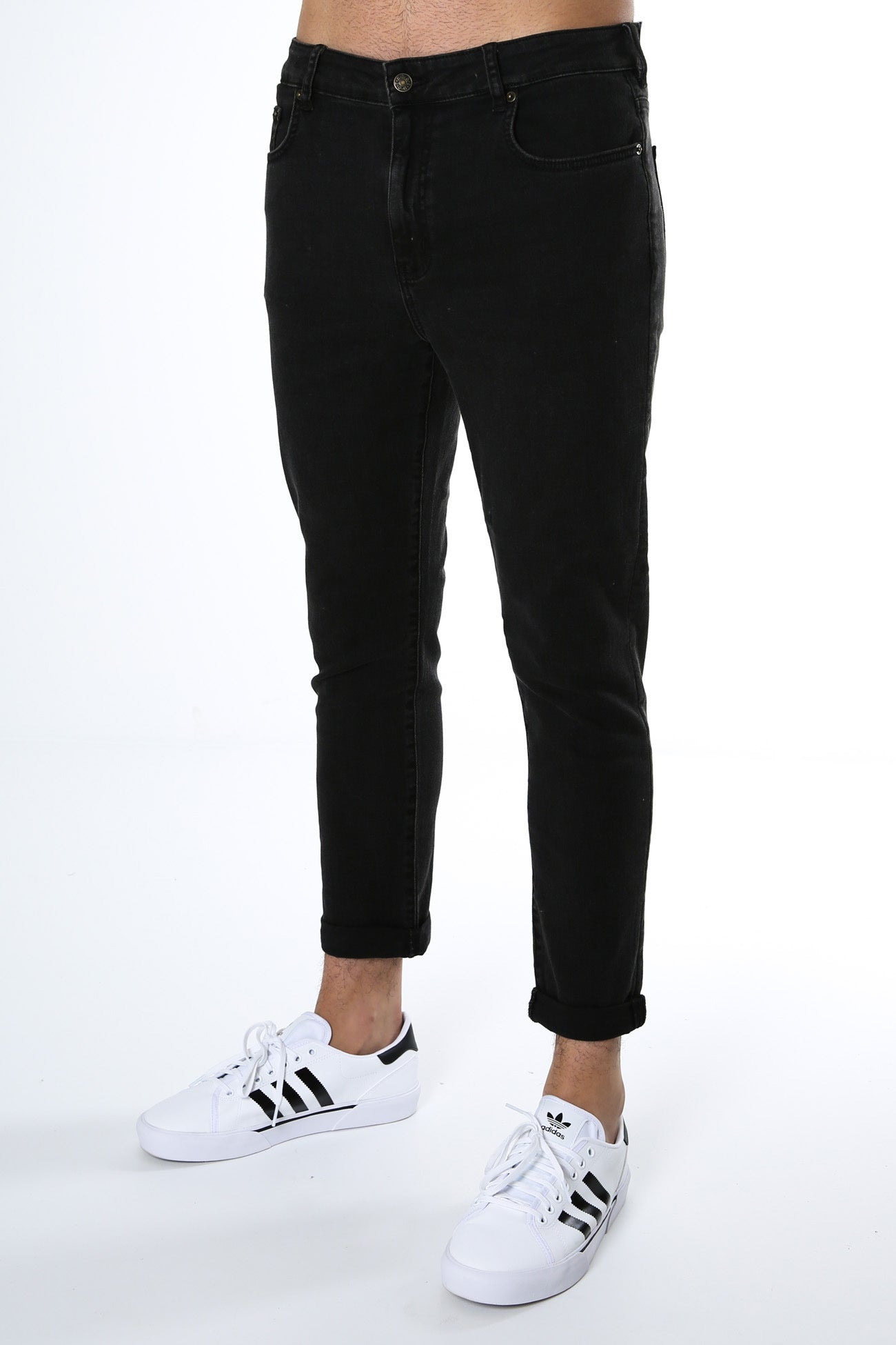 R1 Skinny Roller Jean Black Water