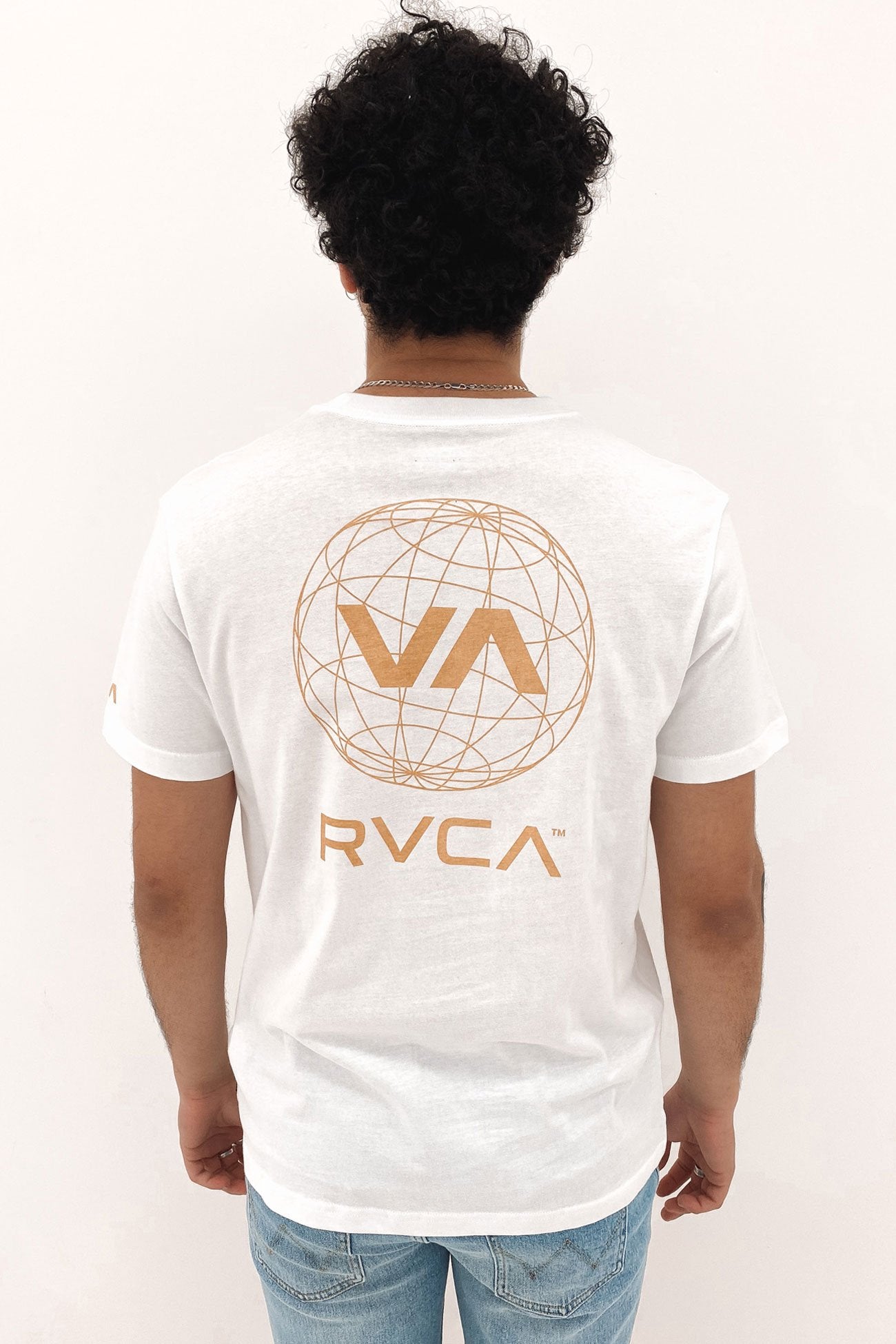RVCA Stratos Short Sleeve Tee White