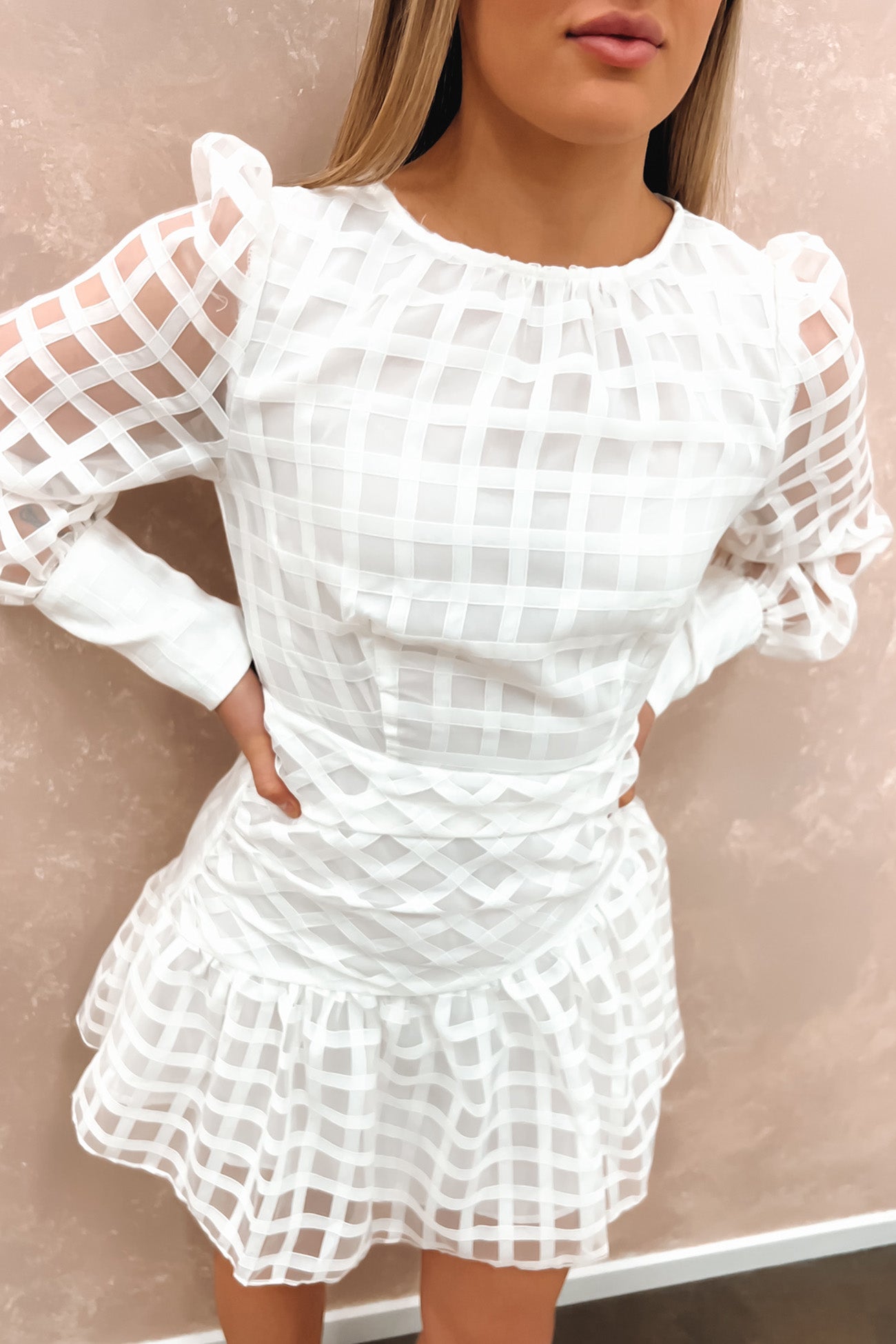 Rhianna Mini Dress White