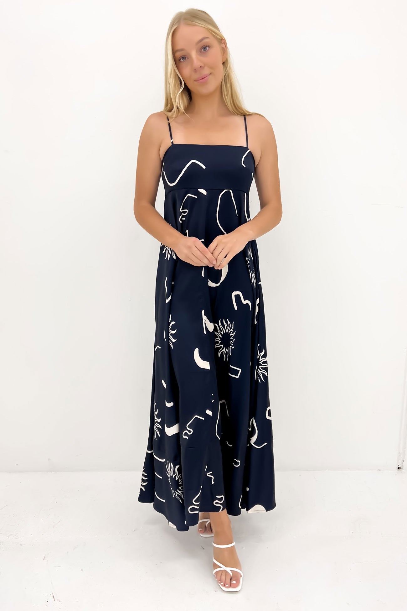 Riley Maxi Dress Navy