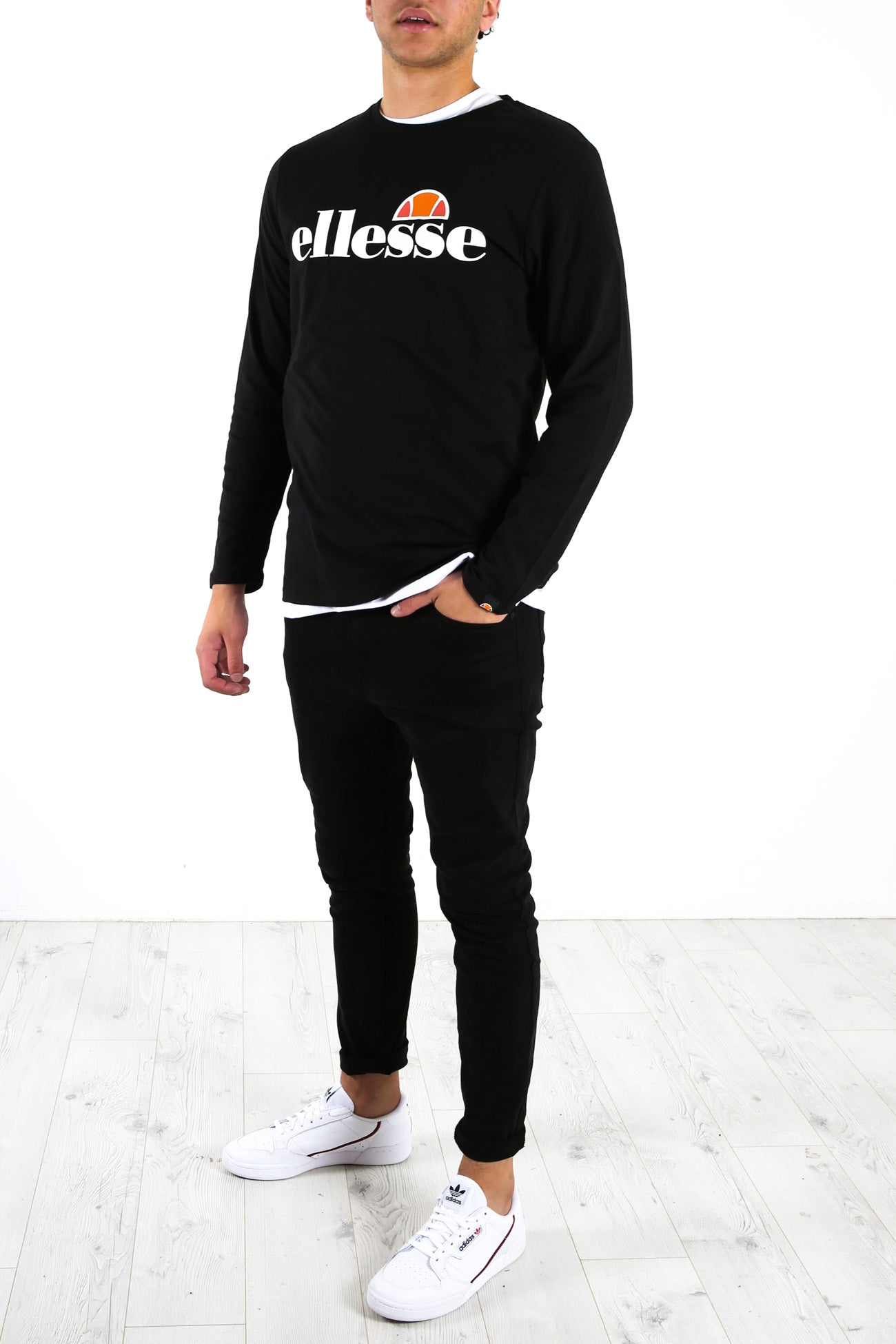 SL Grazie Long Sleeve Tee Black