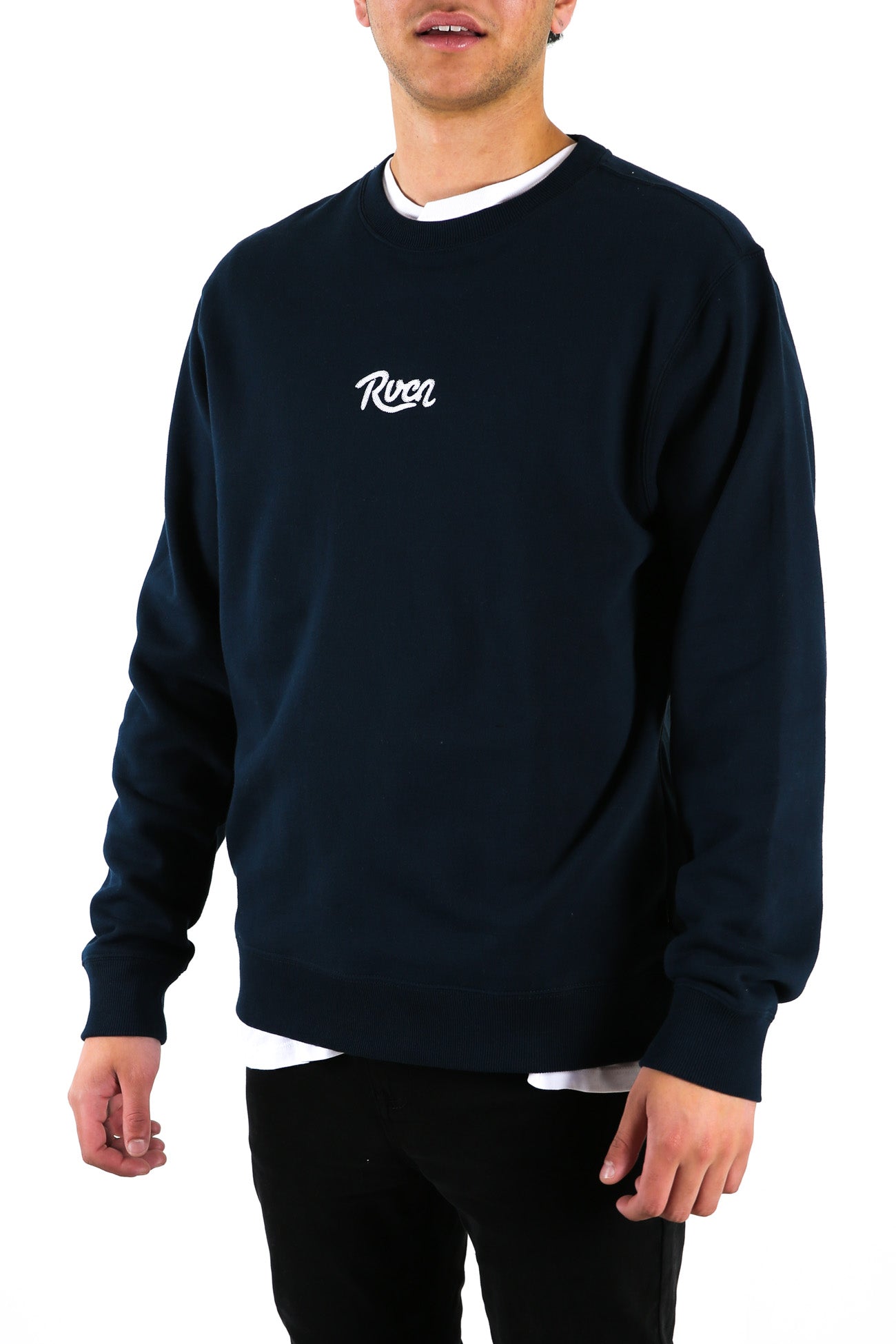Script Mark Crew Navy