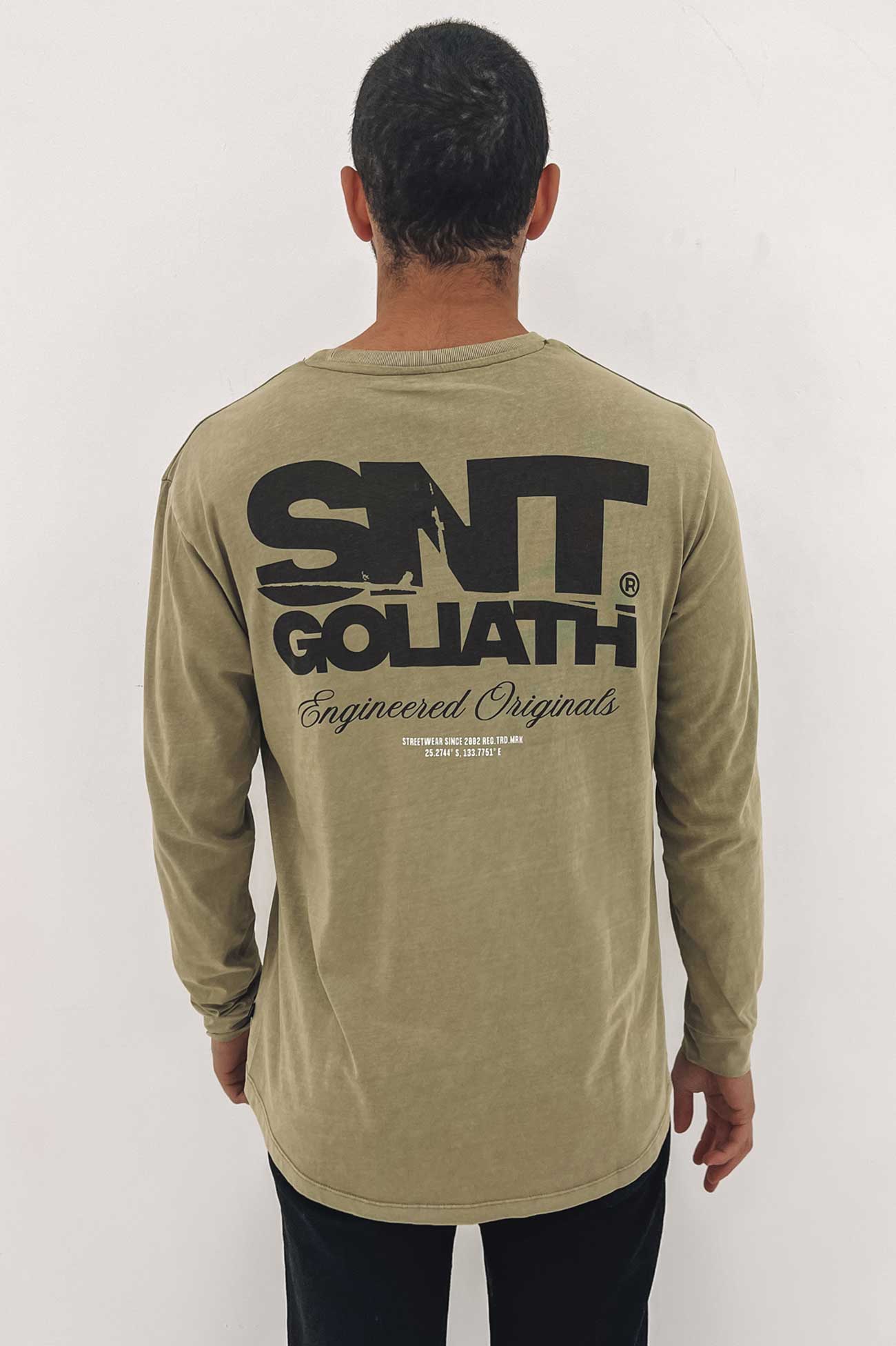 Shatter Tee Long Sleeve Tee Khaki