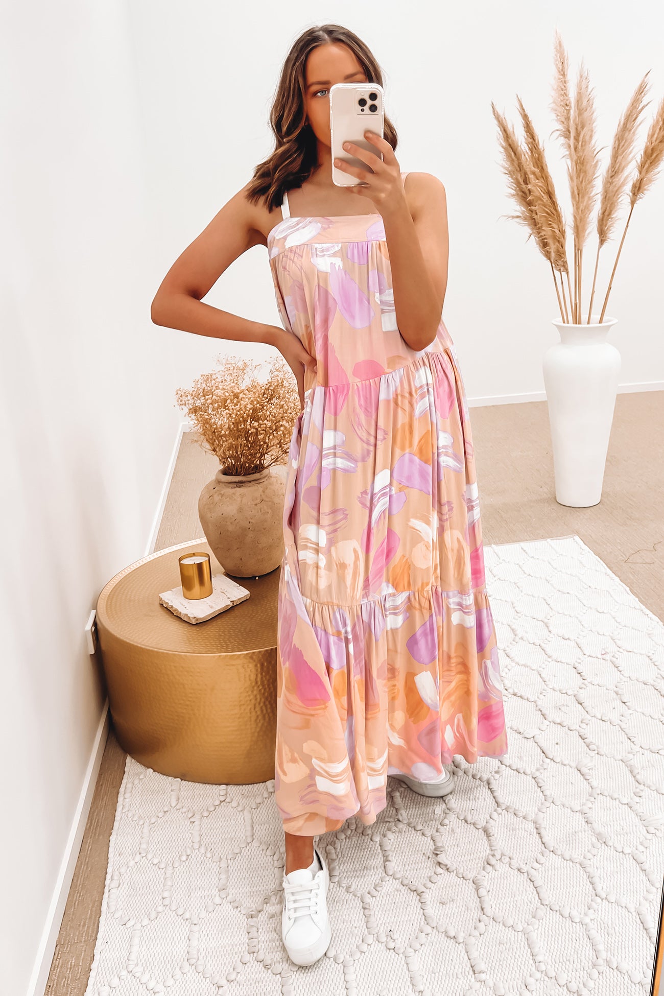 Shayla Maxi Dress Pink