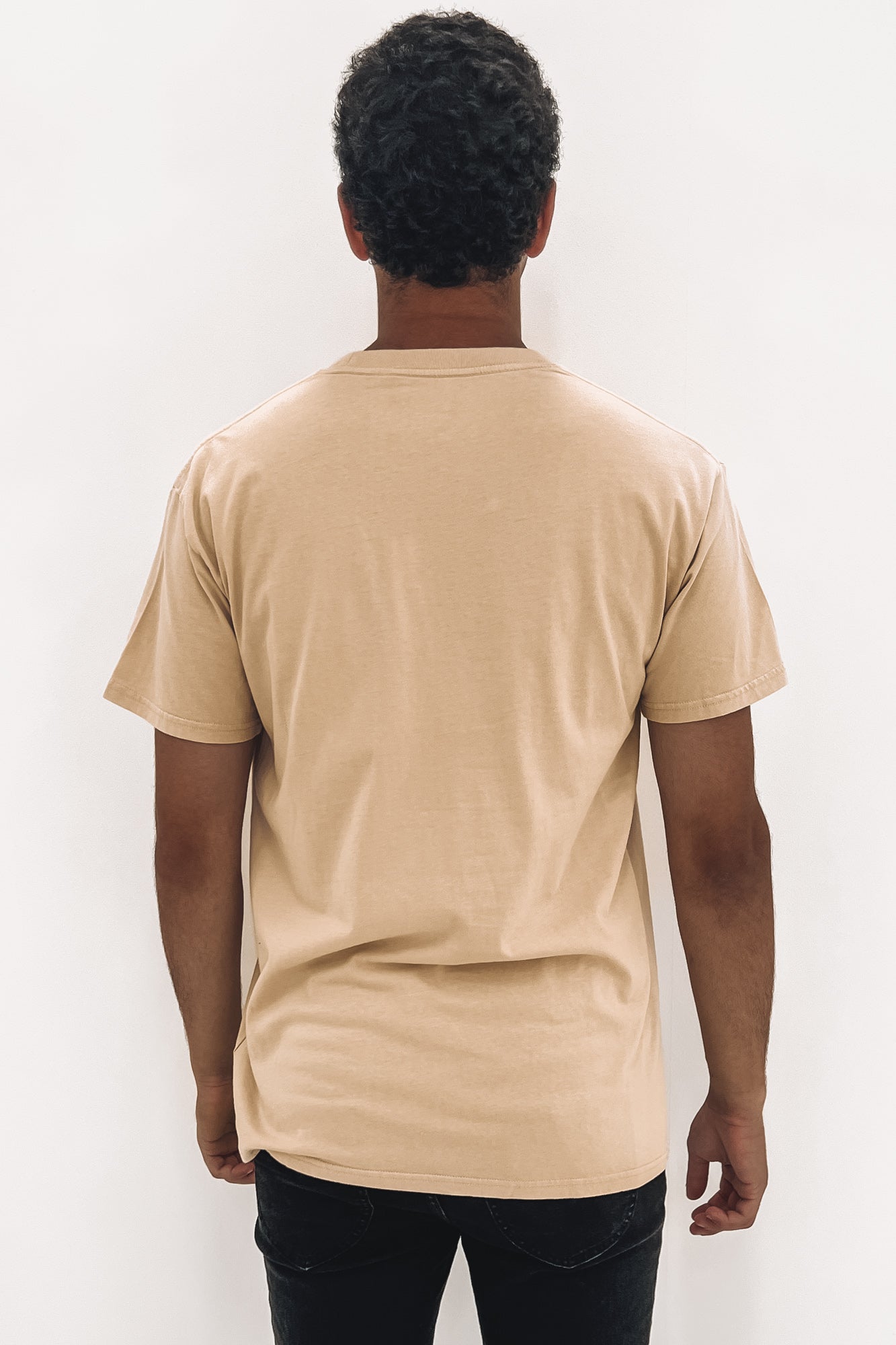 Short Cut Short Sleeve Tee Oatmilk