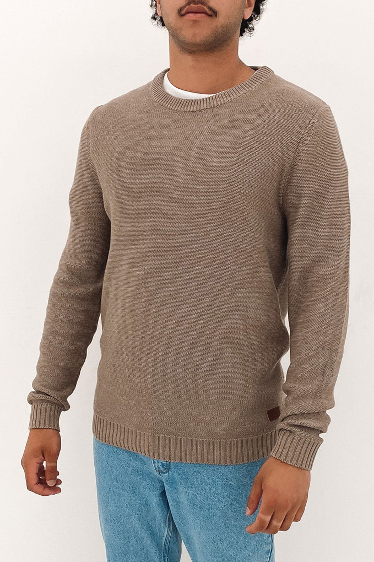 Skyliner Crew Neck Knit Vintage Khaki