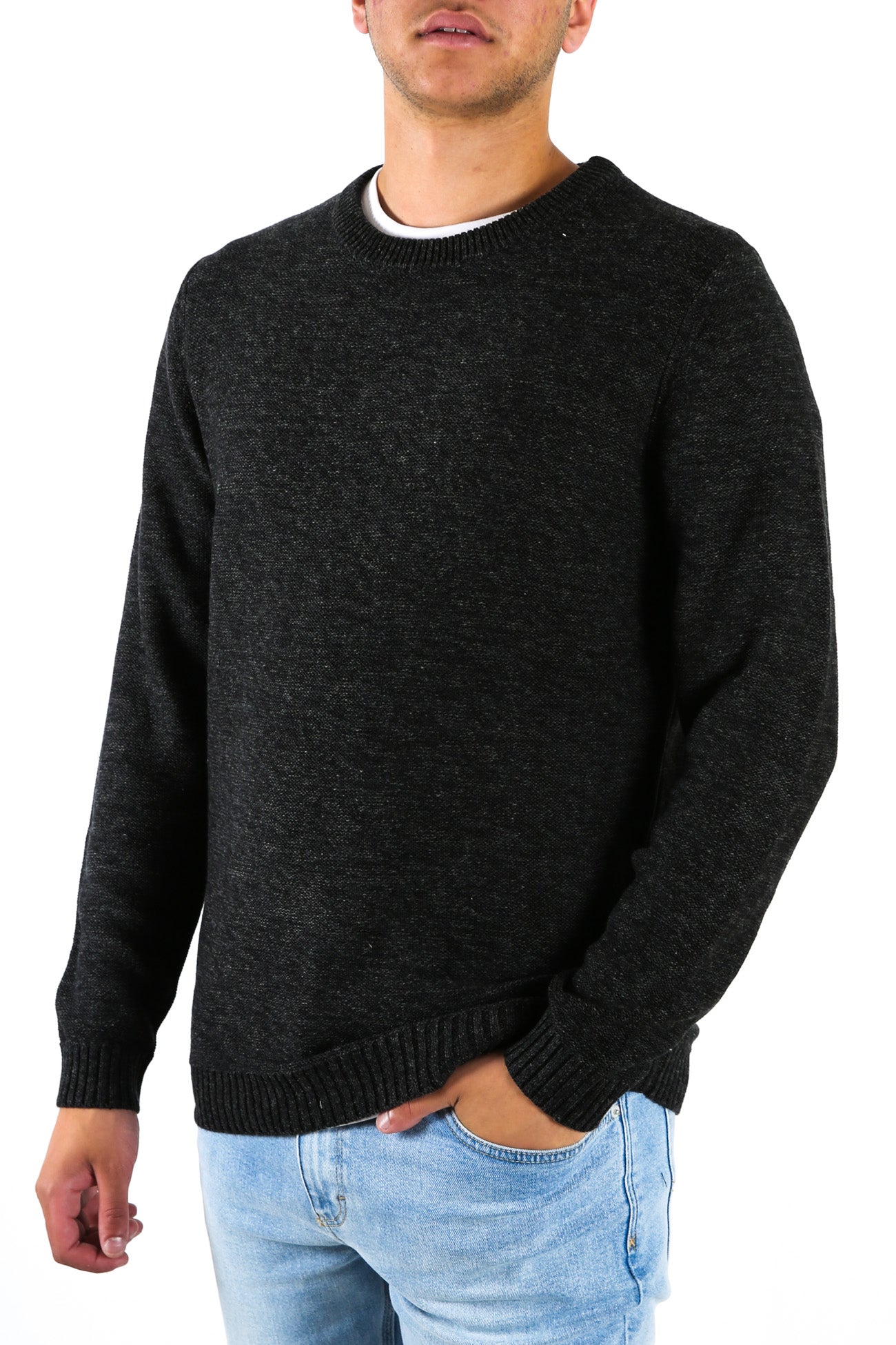 Skyliner Crew Neck Knit Black