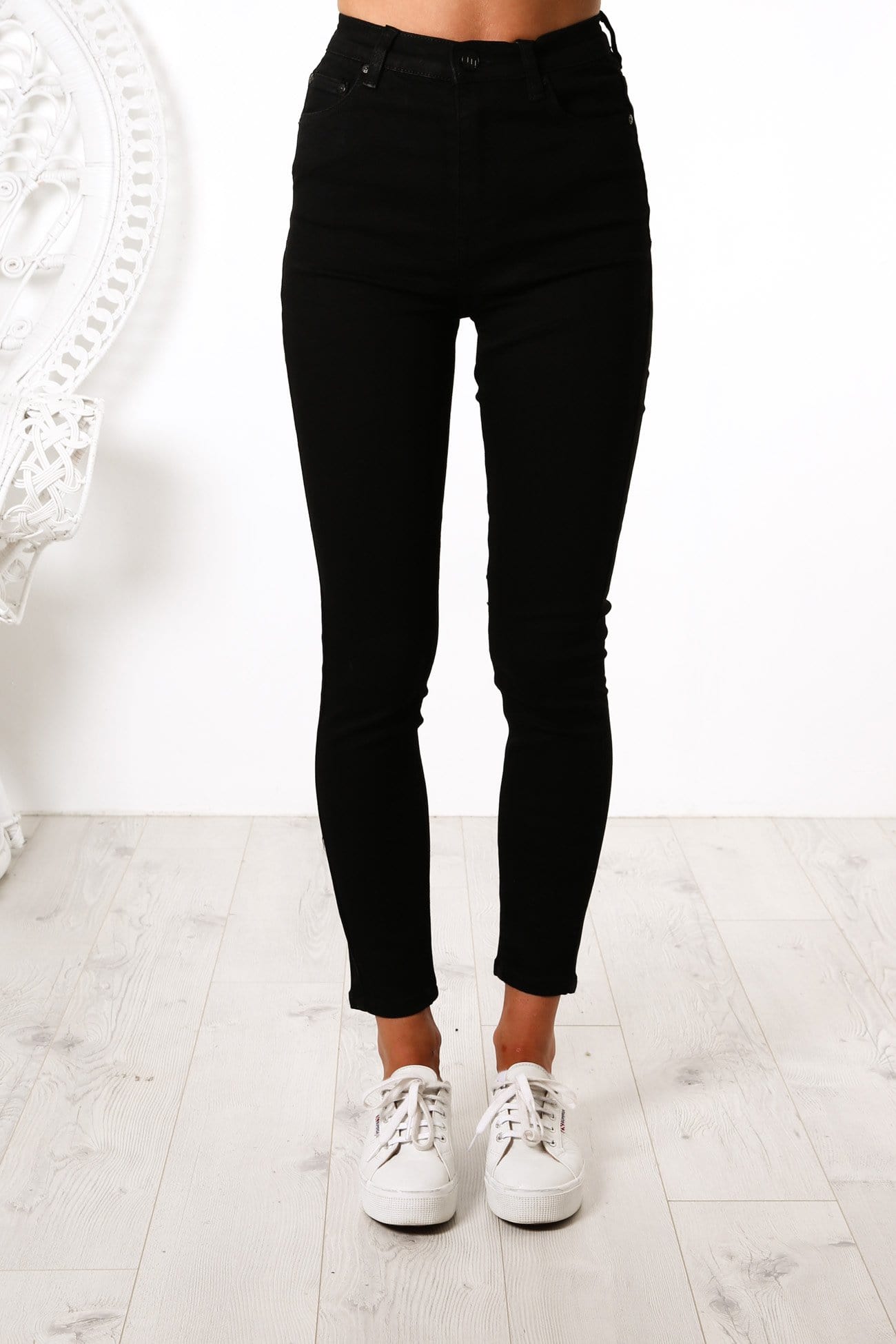 Skyscraper Jean Black Chop