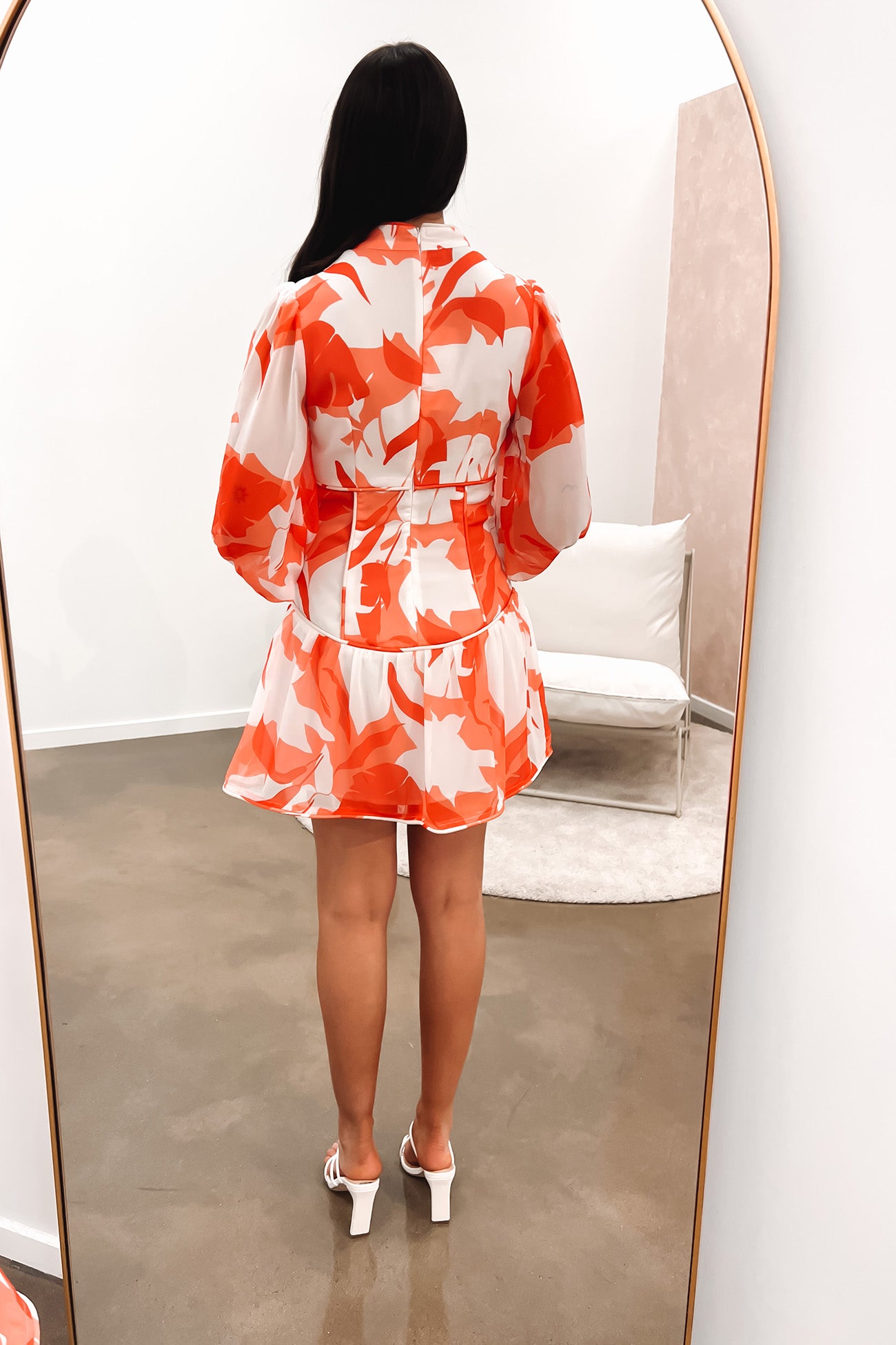 Sloane Mini Dress Orange