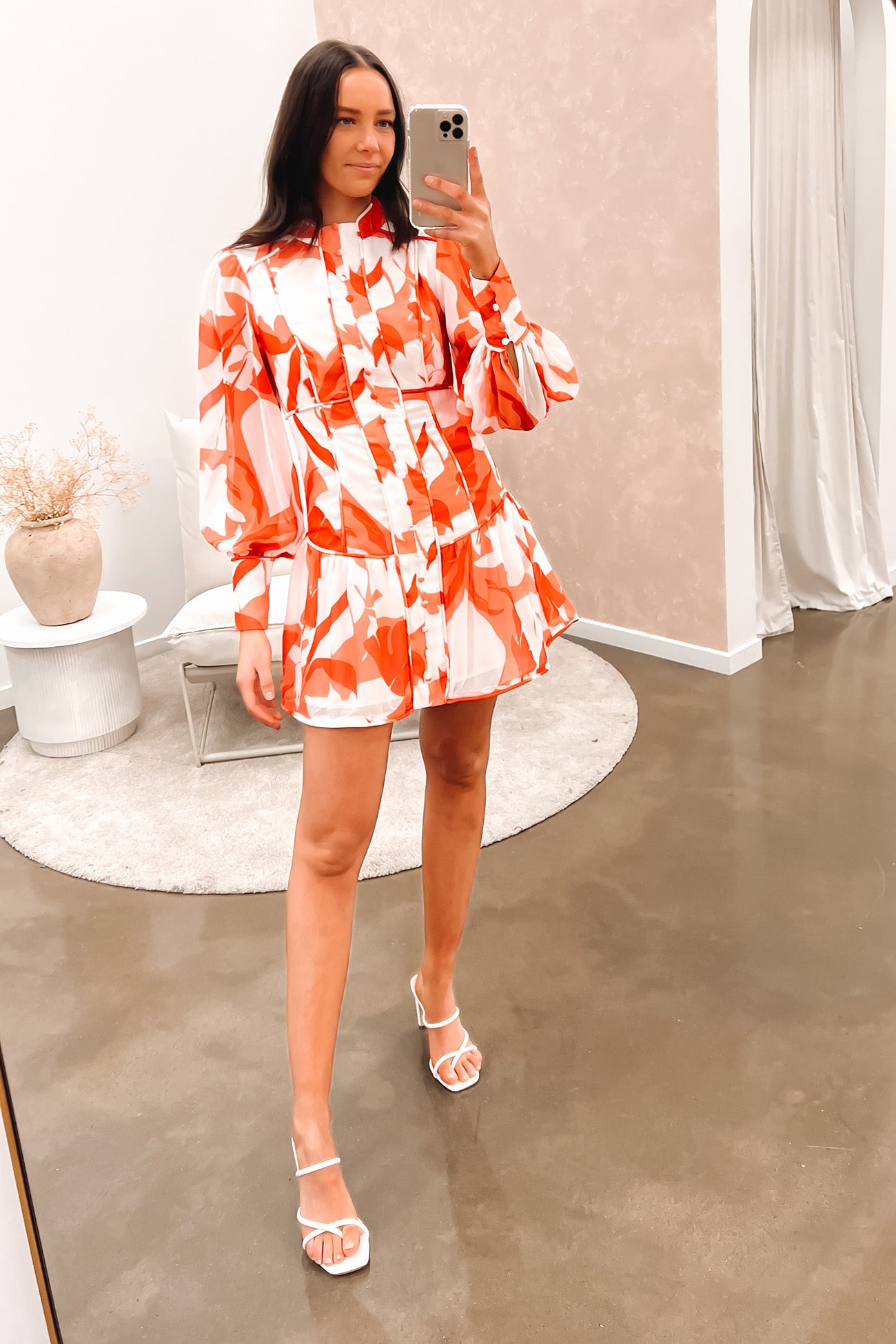 Sloane Mini Dress Orange