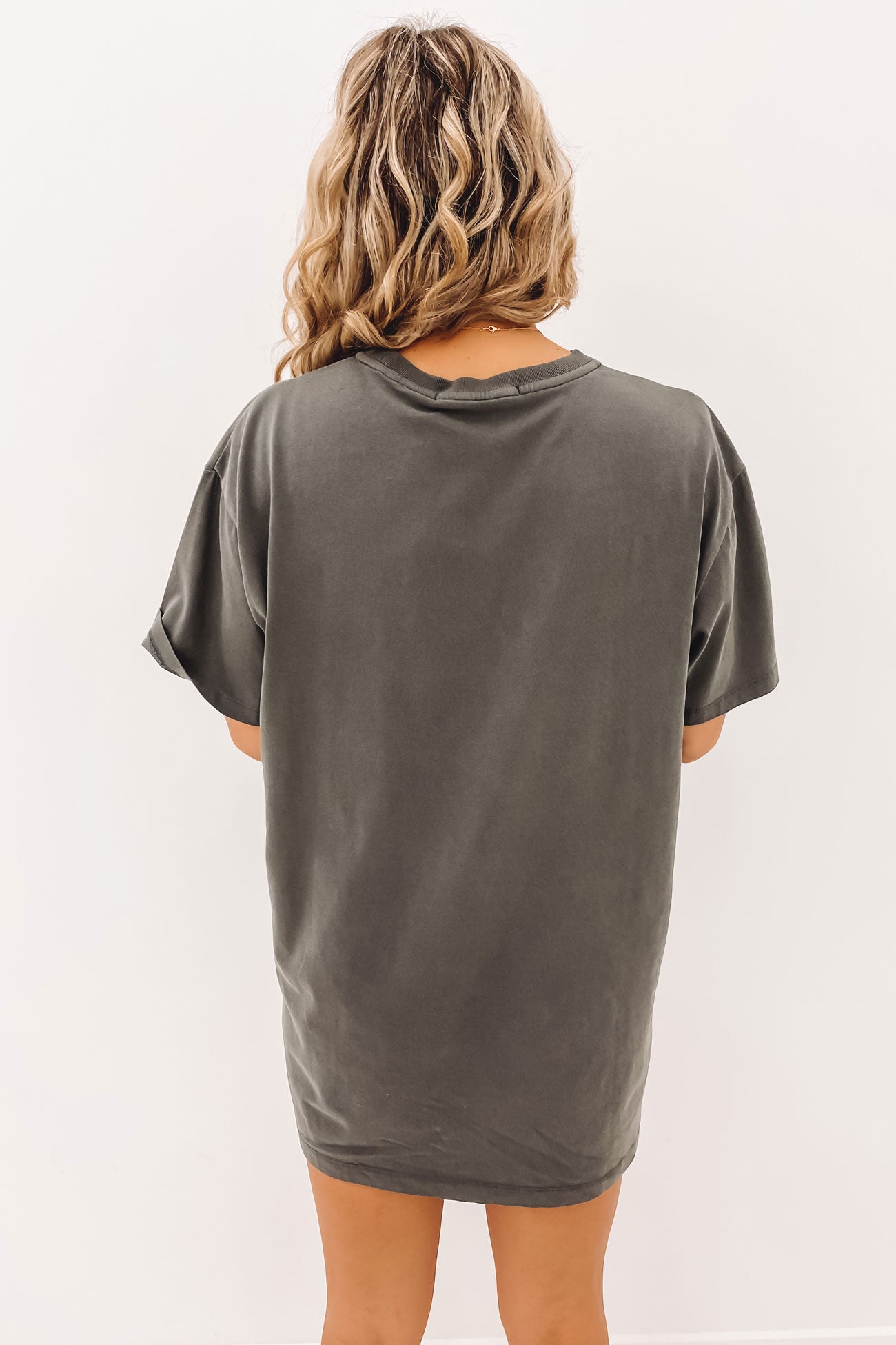 Soar Tee Dress Coal