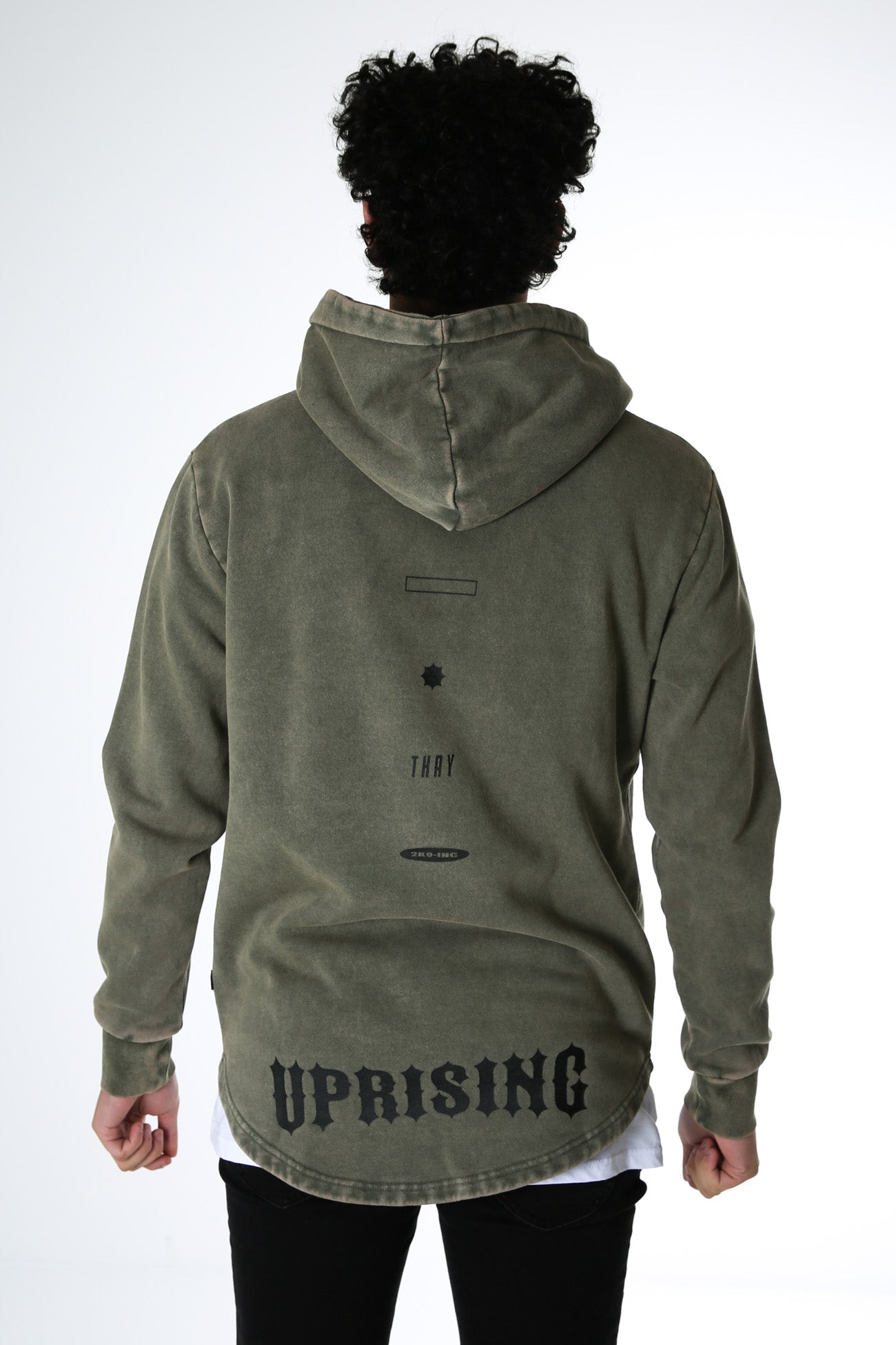 Solid Hoody Khaki