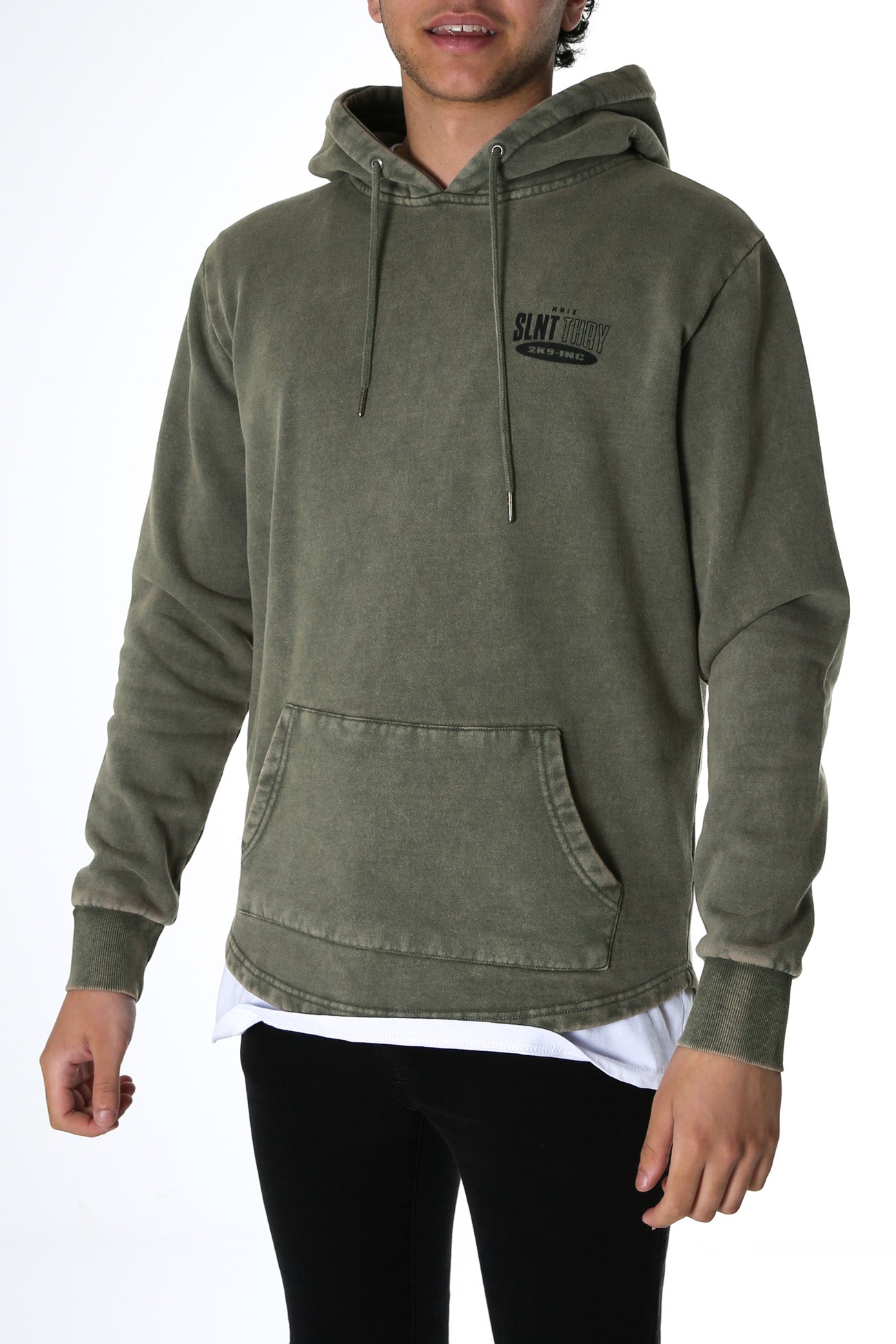 Solid Hoody Khaki