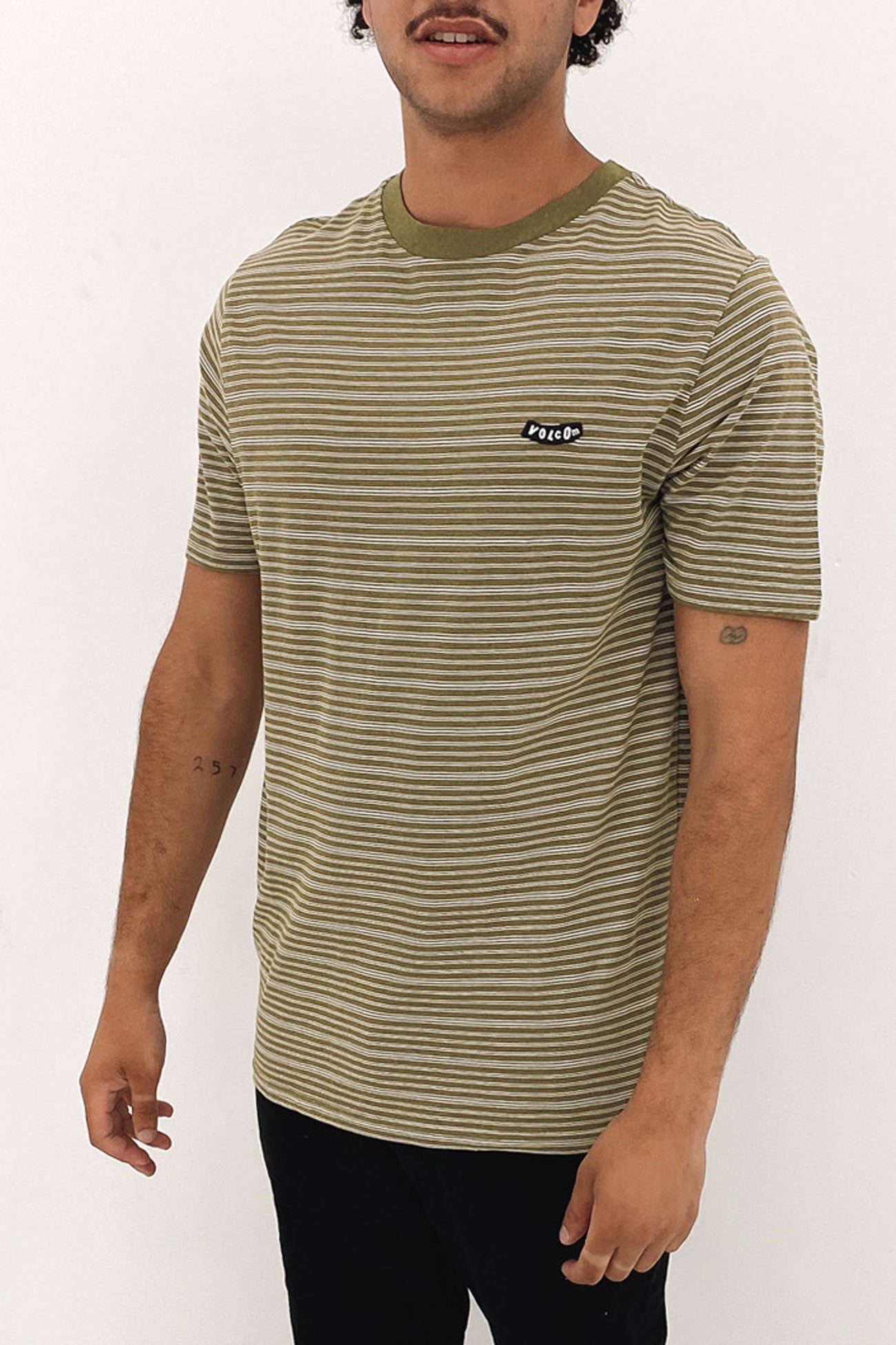 Static Stripe Crew Short Sleeve