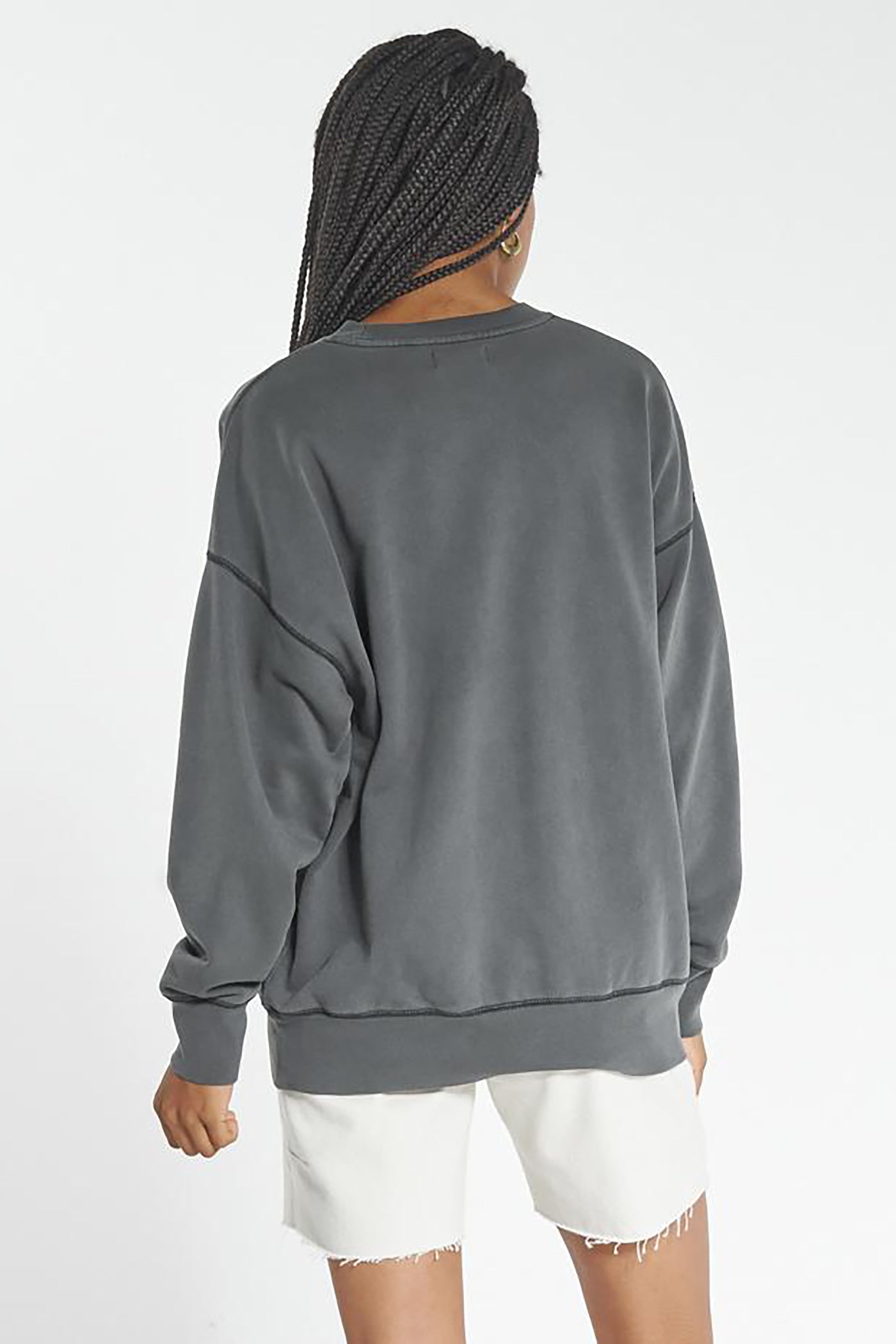 Steadfast Slouch Crew Merch Black