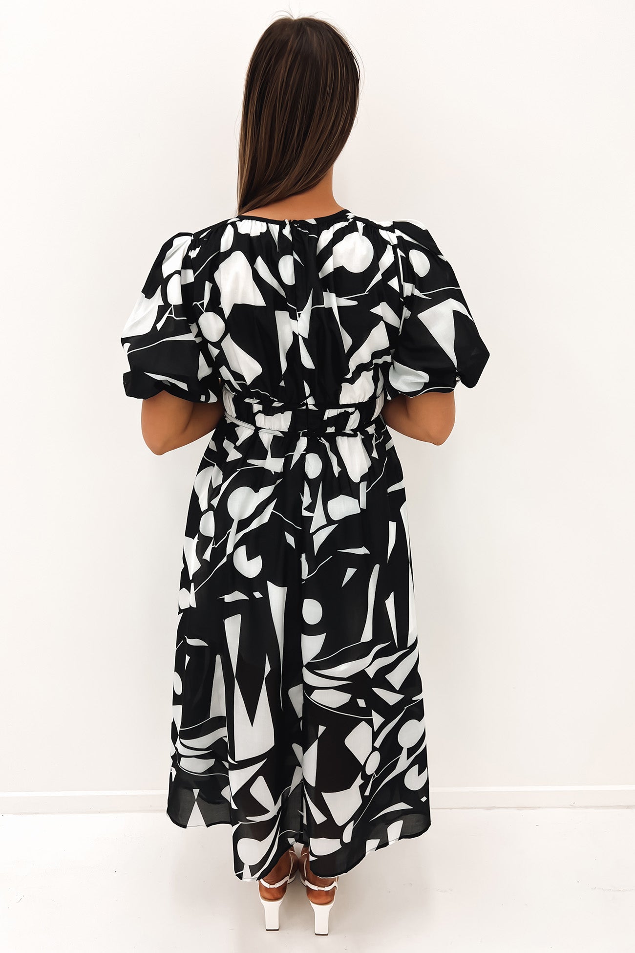 Tali Midi Dress Black