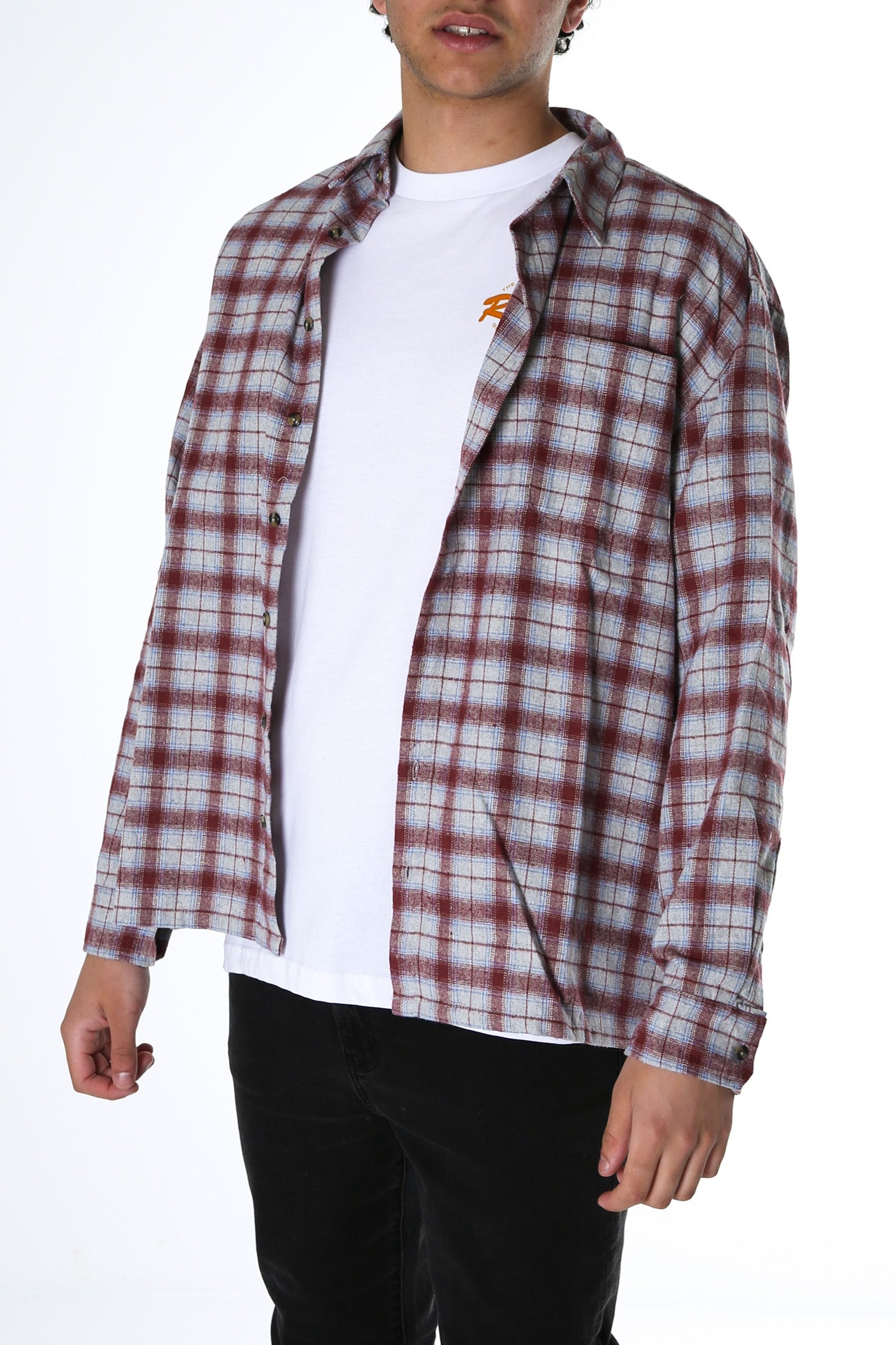 Tent City Long Sleeve Shirt Grey Marle