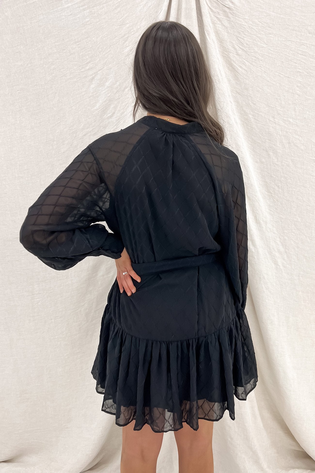 Tess Mini Dress Black