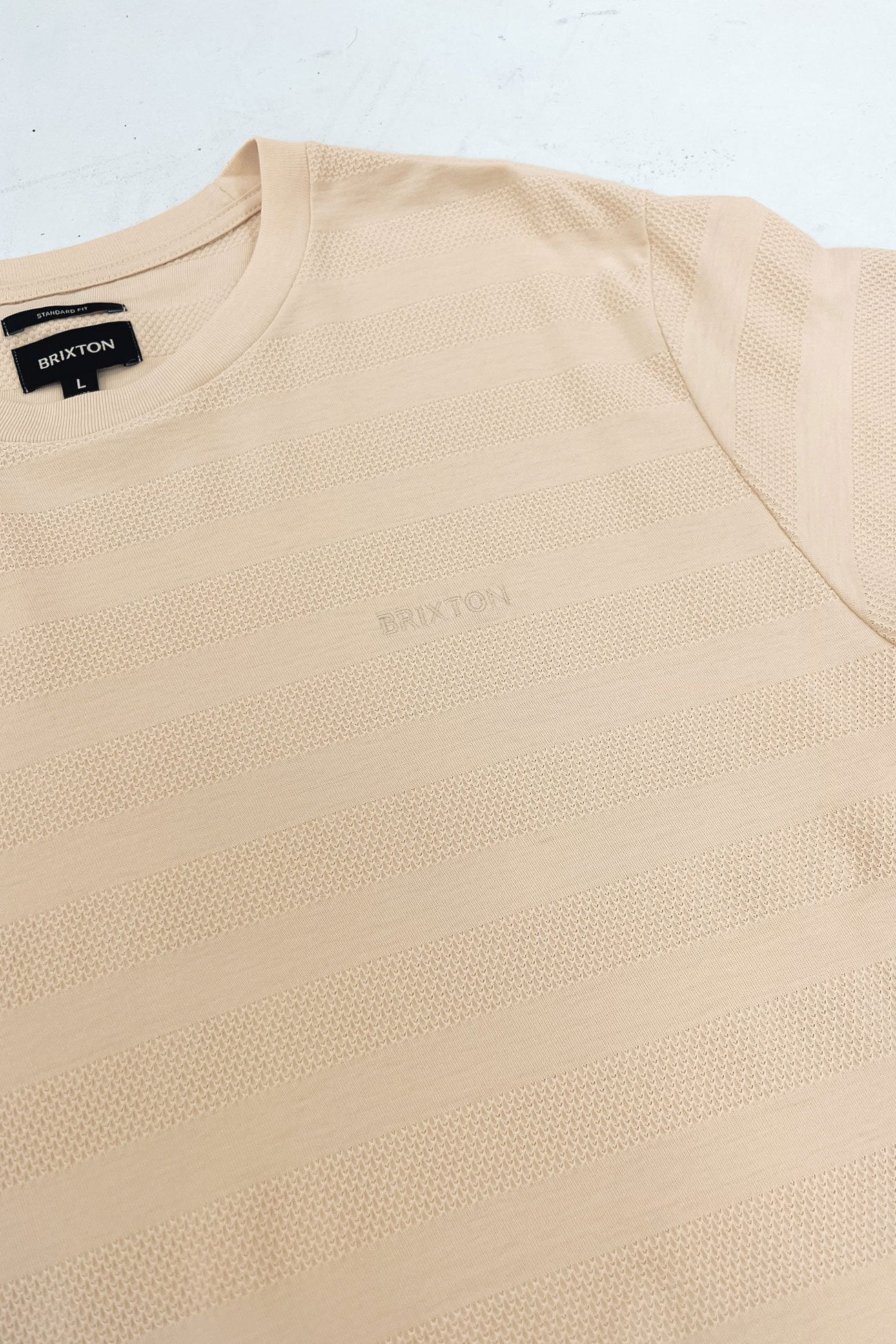 The City Short Sleeve Knit Tee White Cap