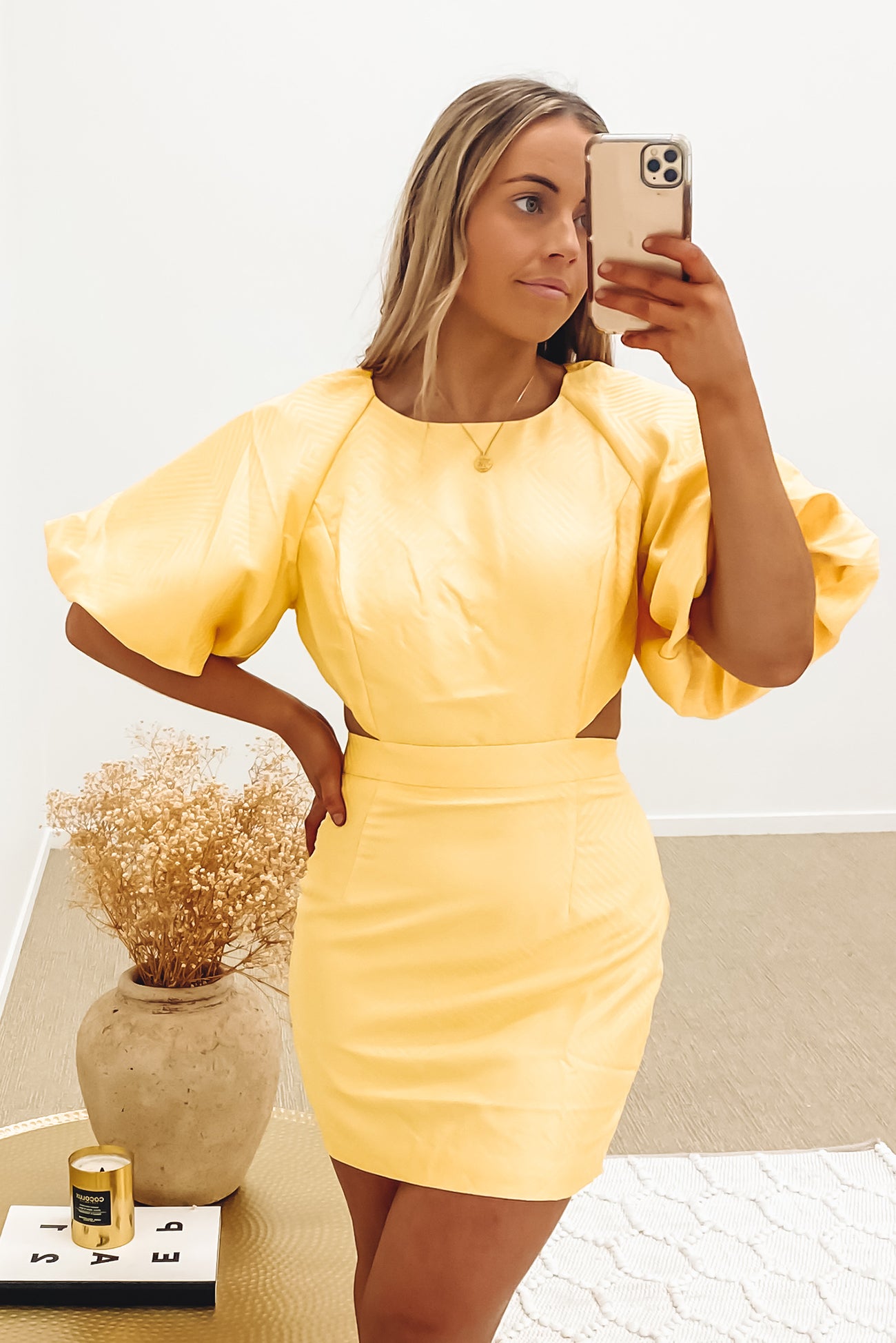 The Sunkiss Mini Dress Butter