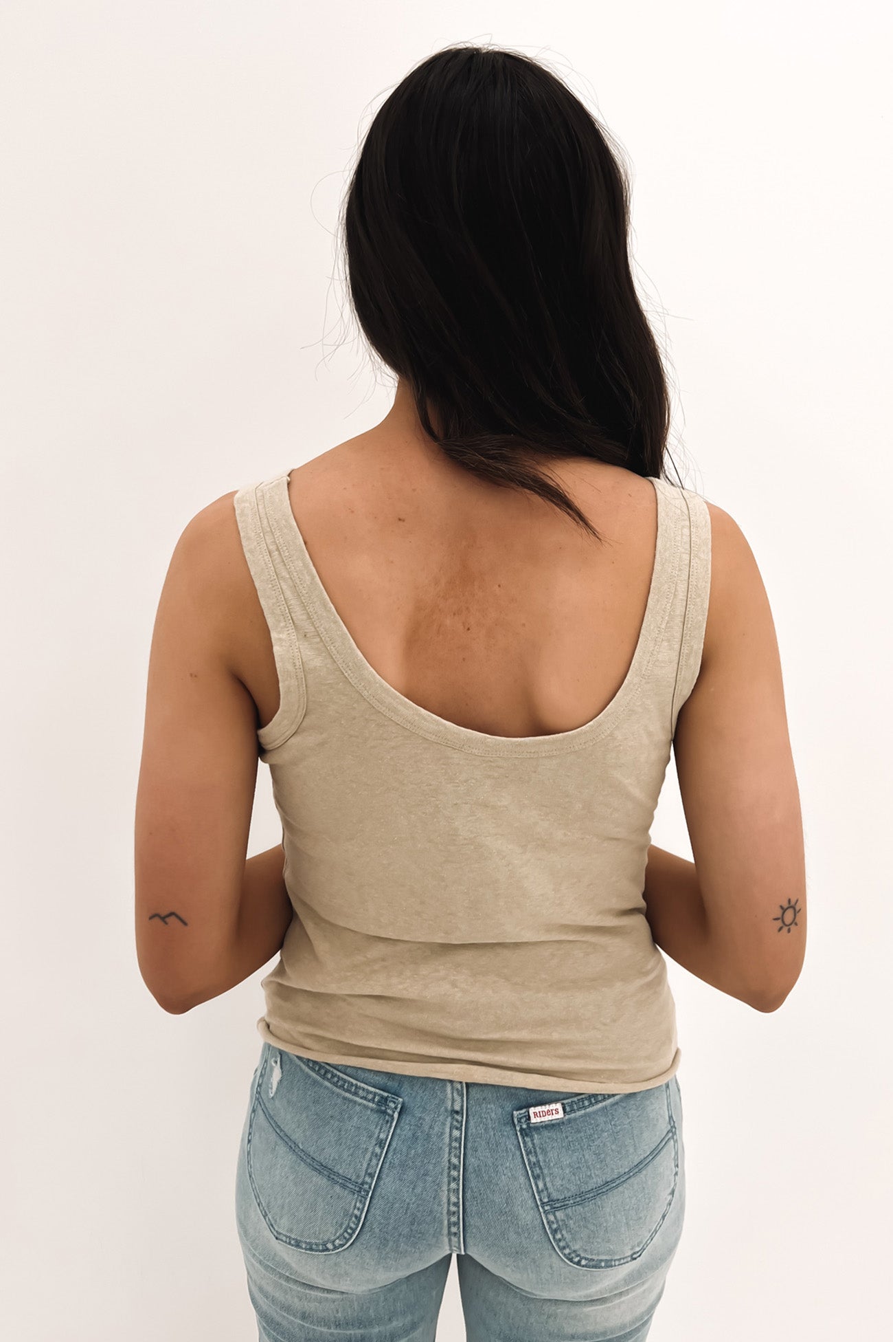 Thrills Territory Retro Tank Overcast