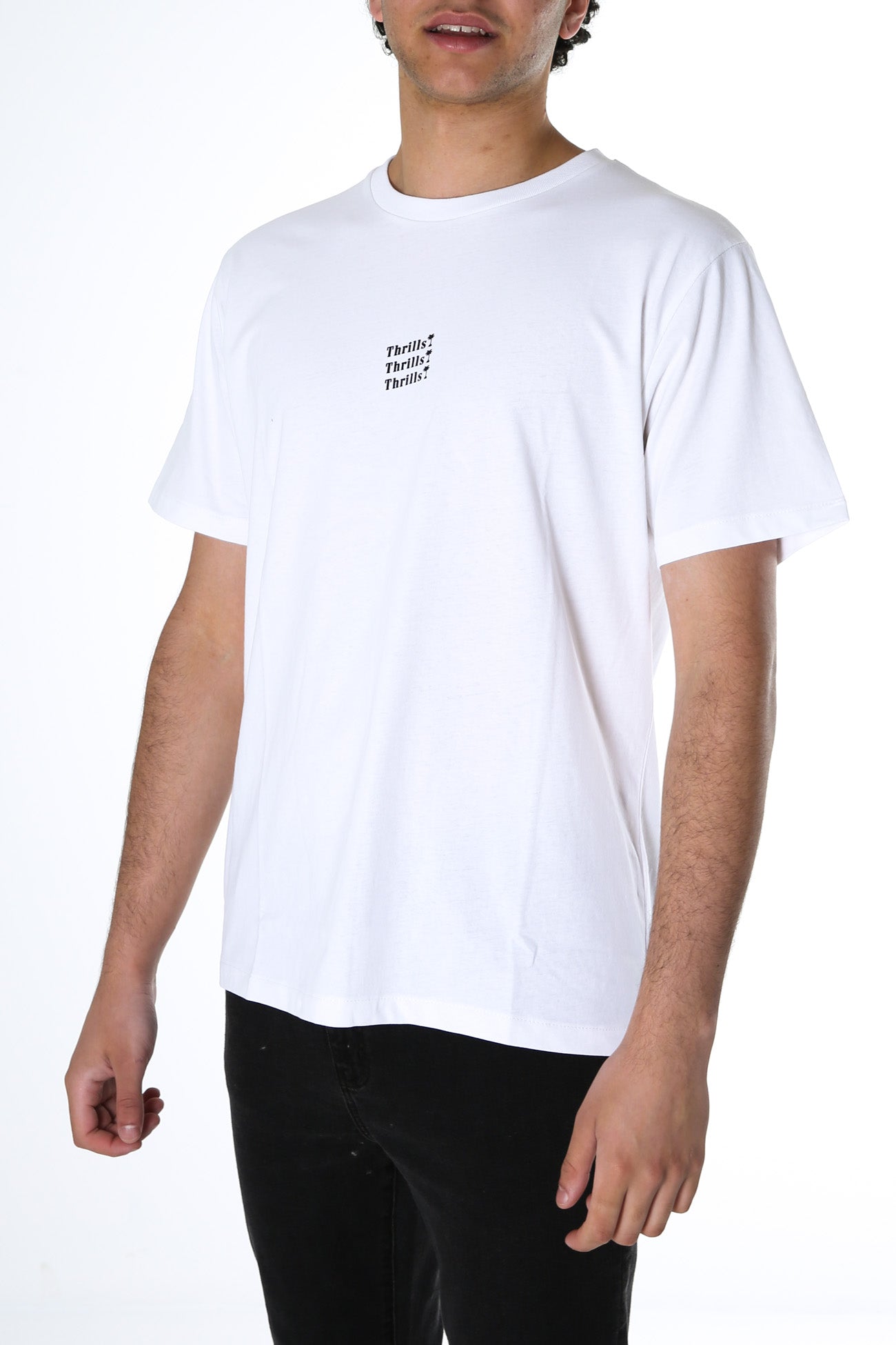 Thrills Unlimited Merch Fit Tee White