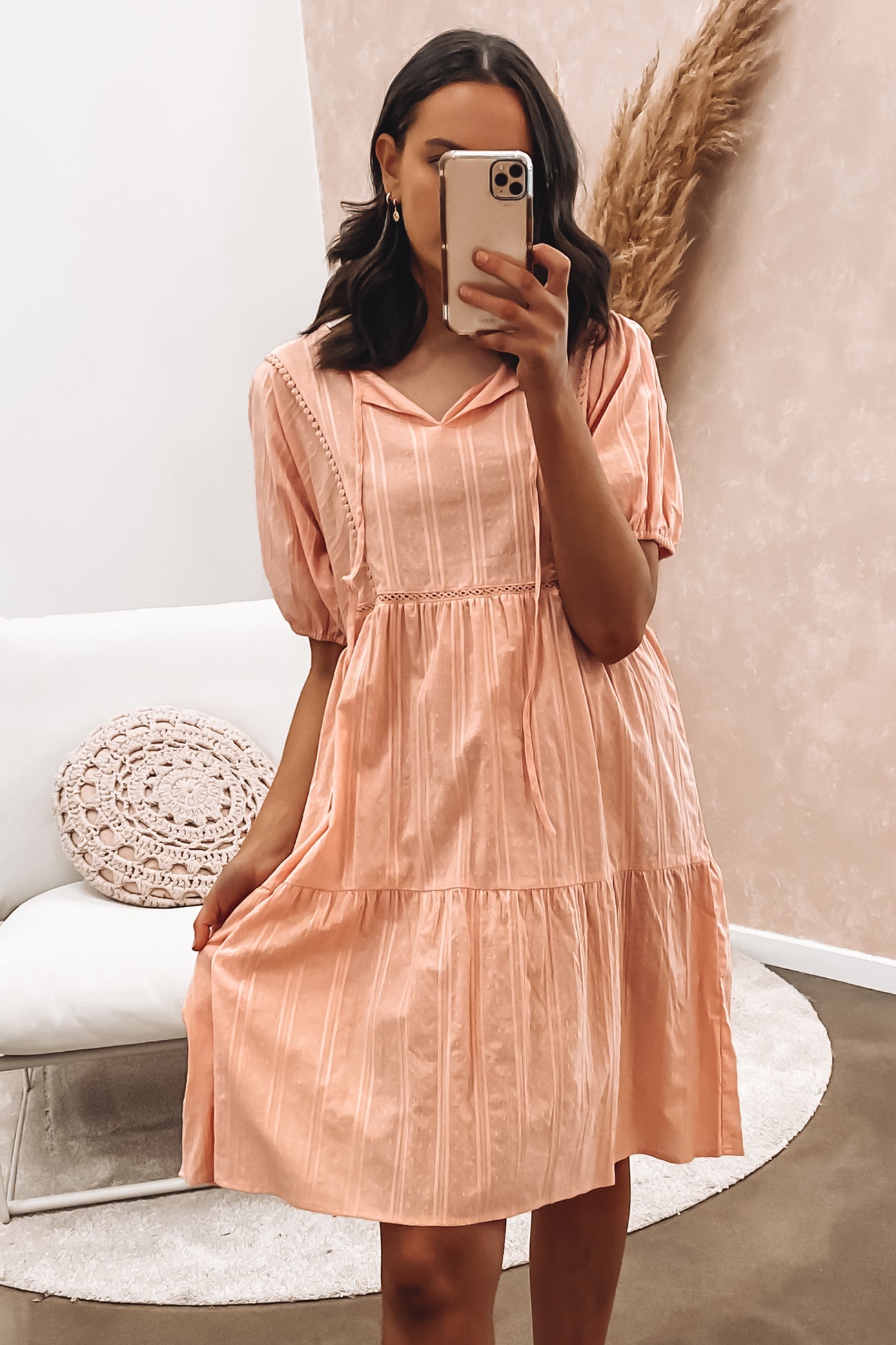 Tiffany Mini Dress Pink