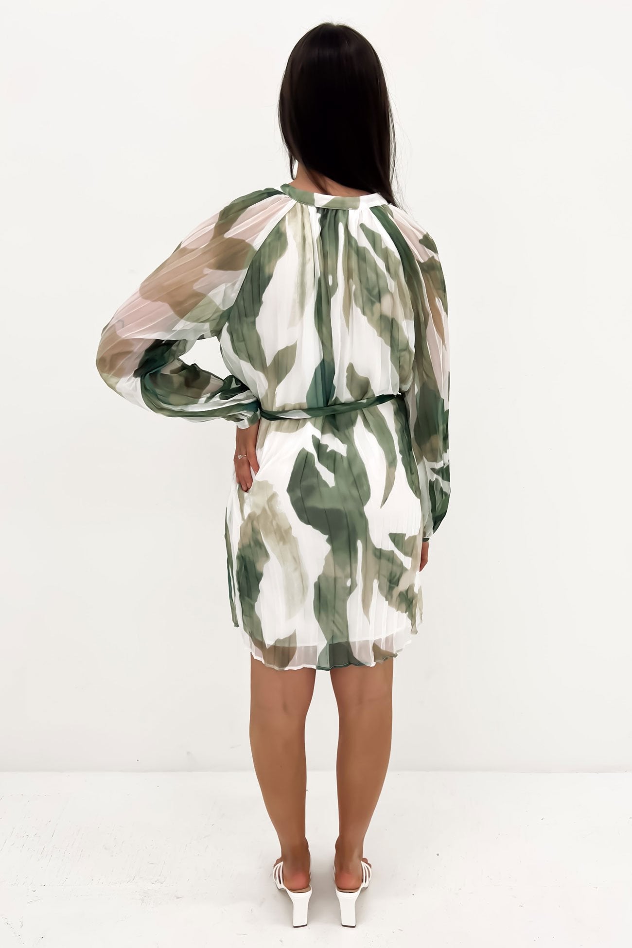 Tillie Mini Dress Green